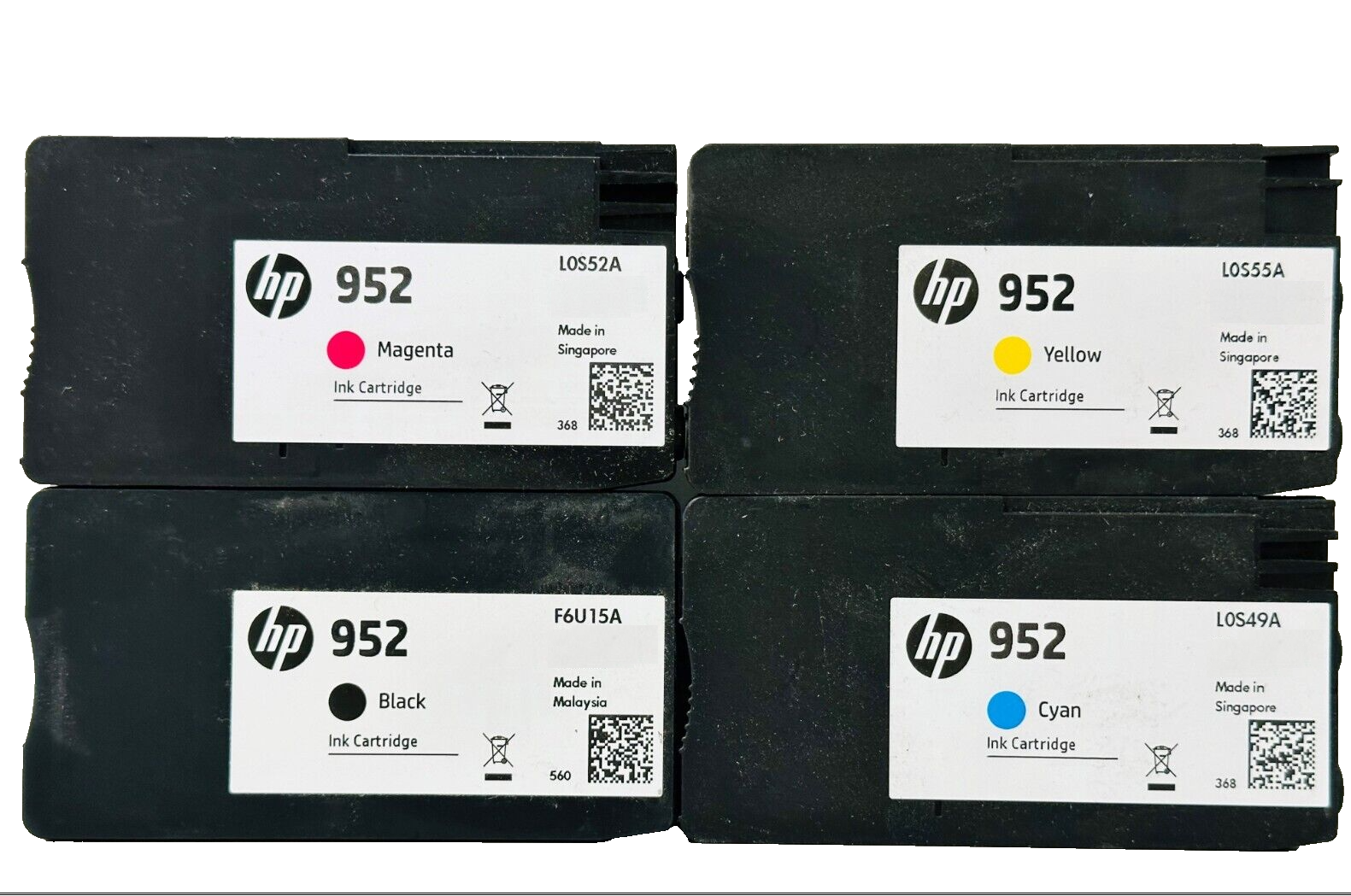 Genuine 952 Set Ink Cartridges HP OfficeJet Pro 7740 8210 8216 8218 8710 -4pk