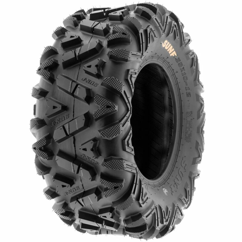 SunF ATV UTV TIRES FULL SET 4 - 25x8-12 25x8x12 Front 25x10-12 25x10x12 Rear 6PR