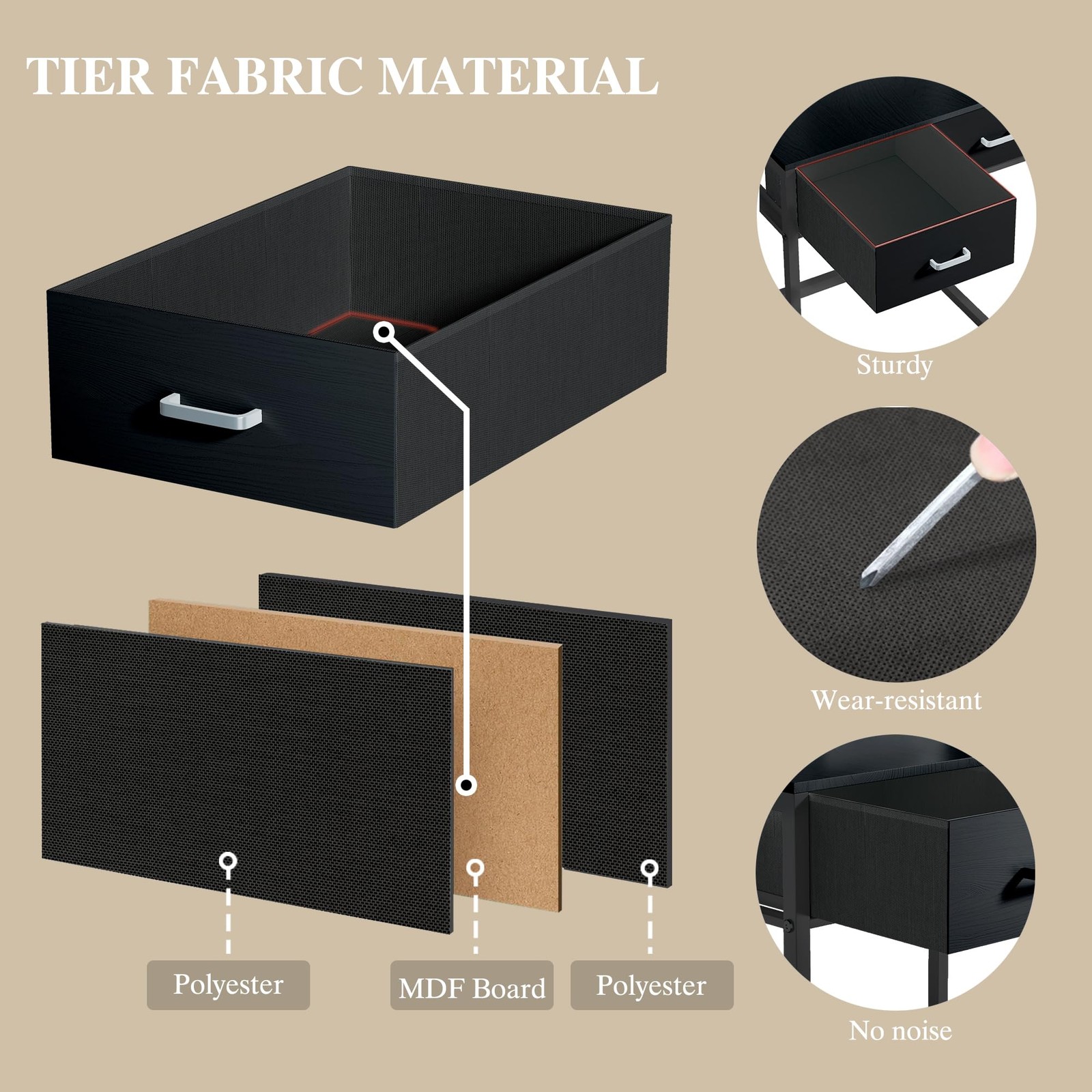 Makeup Vanity Desk with Mirror and Lights, Small Vanity with Chair & Shelves