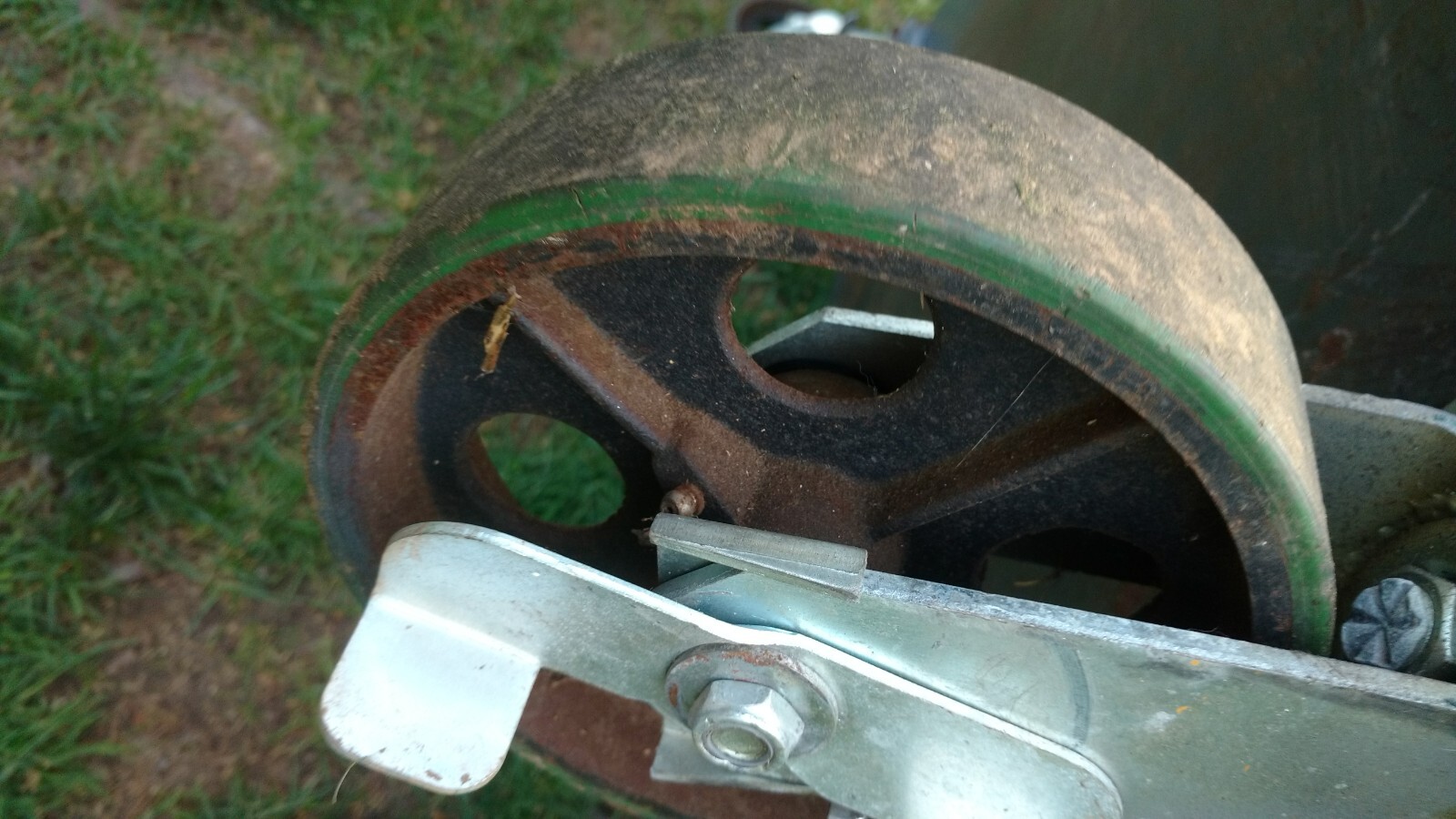 Heavy Duty Steel Welded Service Cart Two Shelf ,1200 Lb. Capacity, 60"L x 30"W