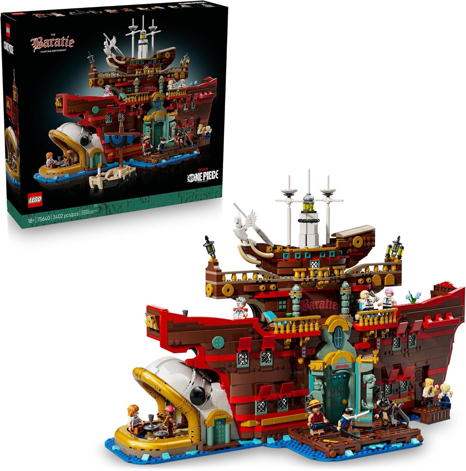 LEGO ONE Piece The Baratie 75640 - 2/26 Stream
