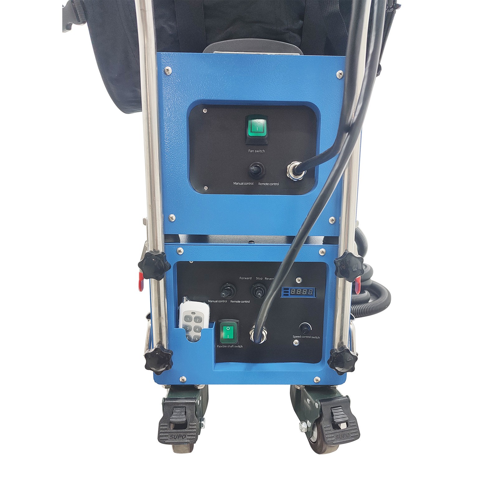 110V/220V Fresh Air Duct Cleaning Machine with Sweeping &Vacuum Suction