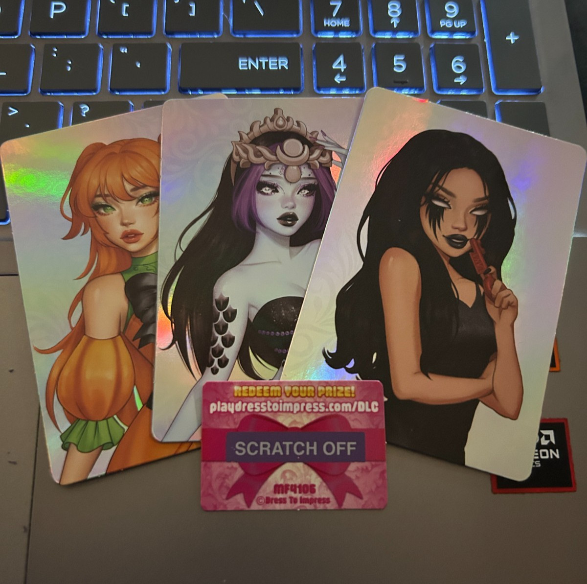 Dress To Impress Halloween Edition DLC Toy Code Sent Fast Via Ebay Msg