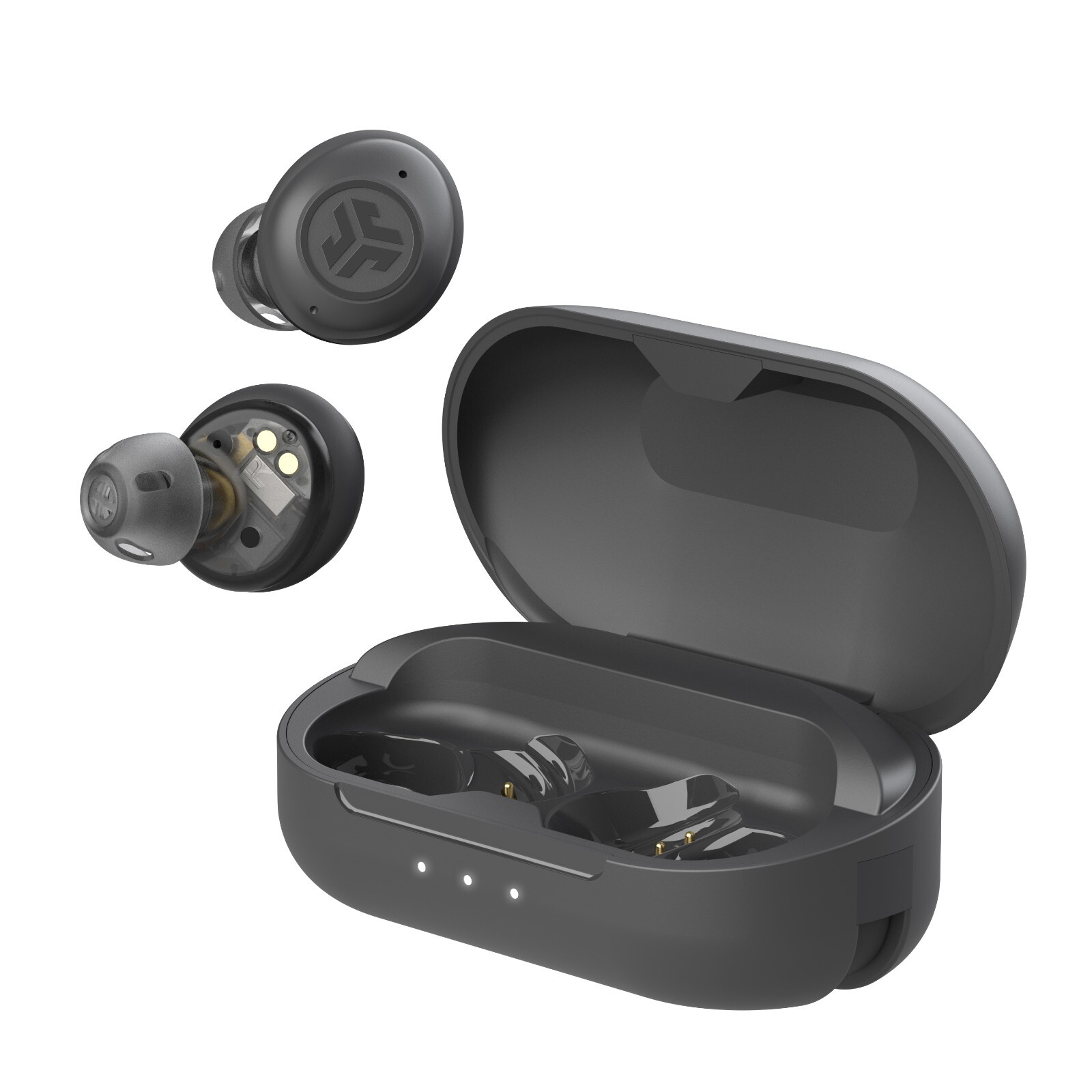 Hearing Aids JLab Hear OTC & Bluetooth Earbuds, 4 Presets Modes, Rechargeable