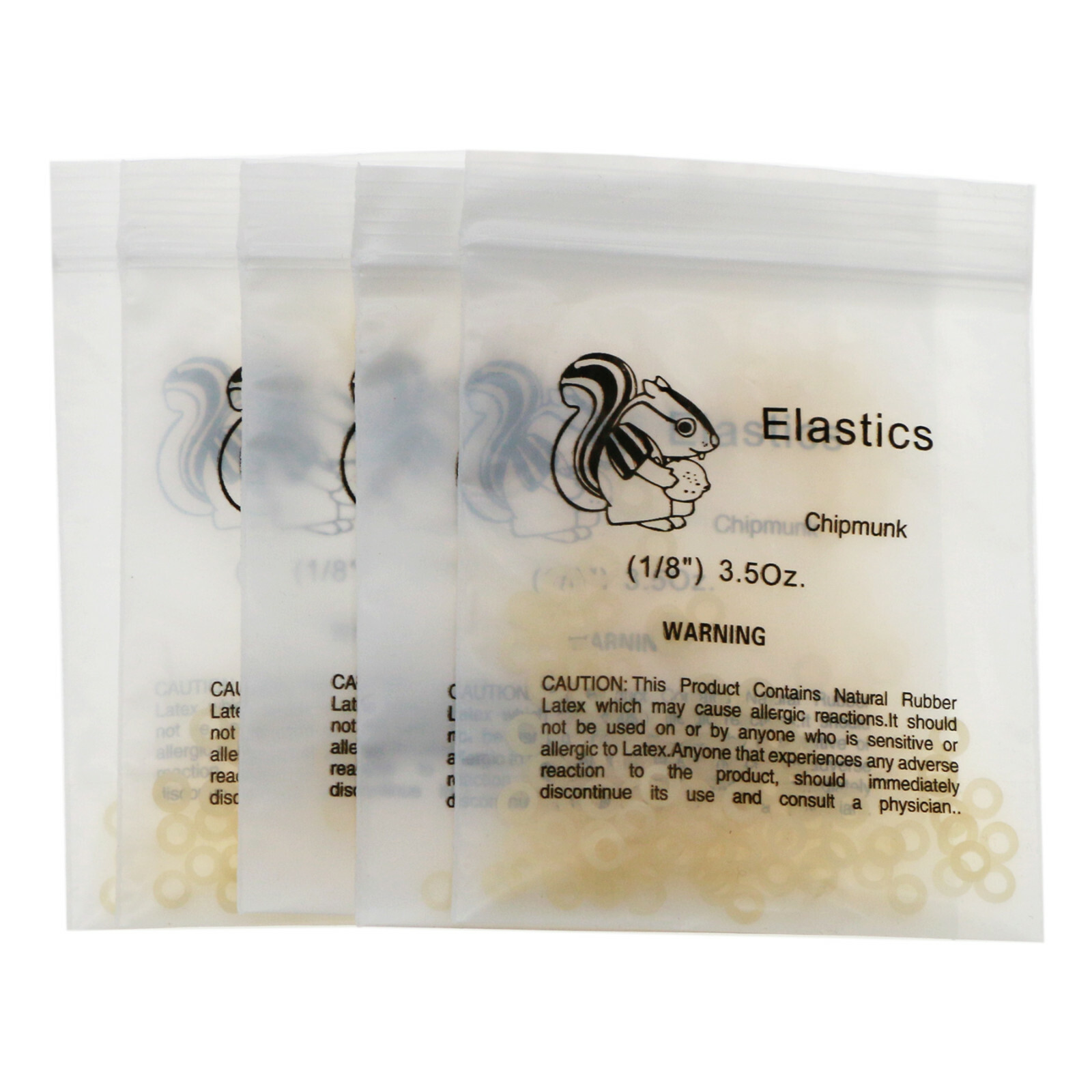 US Dental Orthodontic Rubber Bands Ortho Elastics Latex Braces 3.5 5.0 6.5 OZ