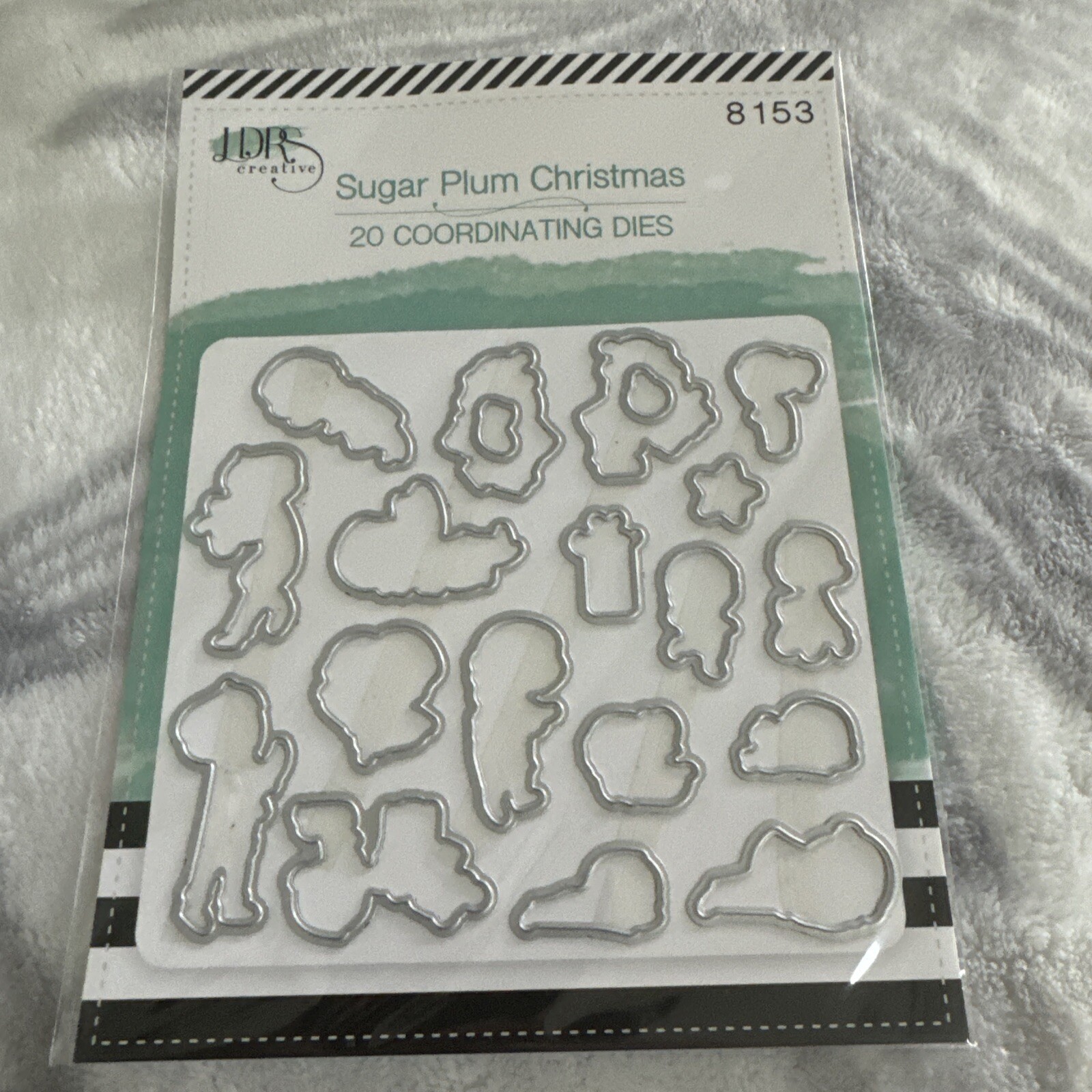 LDRS Creative Stamp & Die Set Holiday Cheer 723253 New LOT OF 5