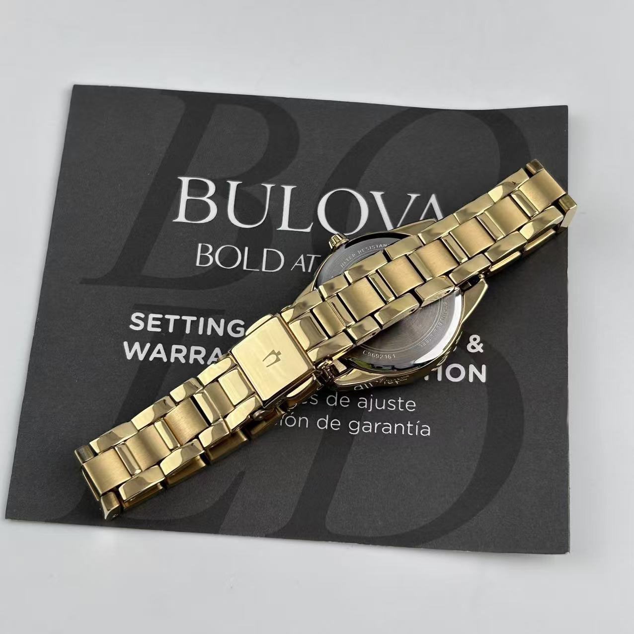 New Bulova Sutton 97P150 White Diamond Dial Stainless Steel Women's Quartz Watch