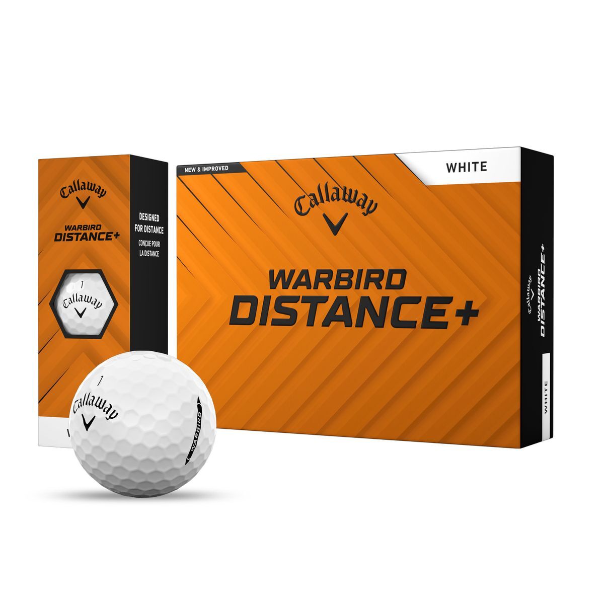 3 Dozen NEW Callaway Warbird Distance+ Golf Balls!