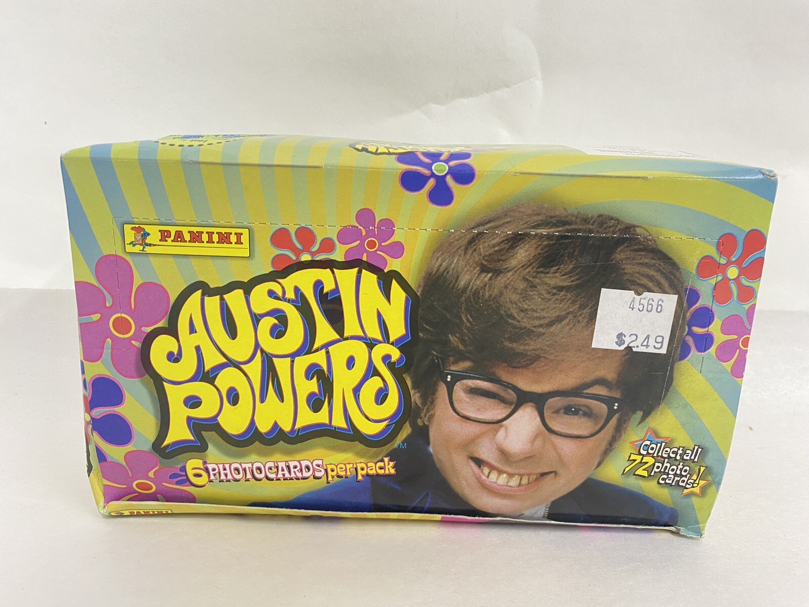 New 1999 Austin Powers Panini Wax Box Photo Cards 36 Sealed Packs 230135G