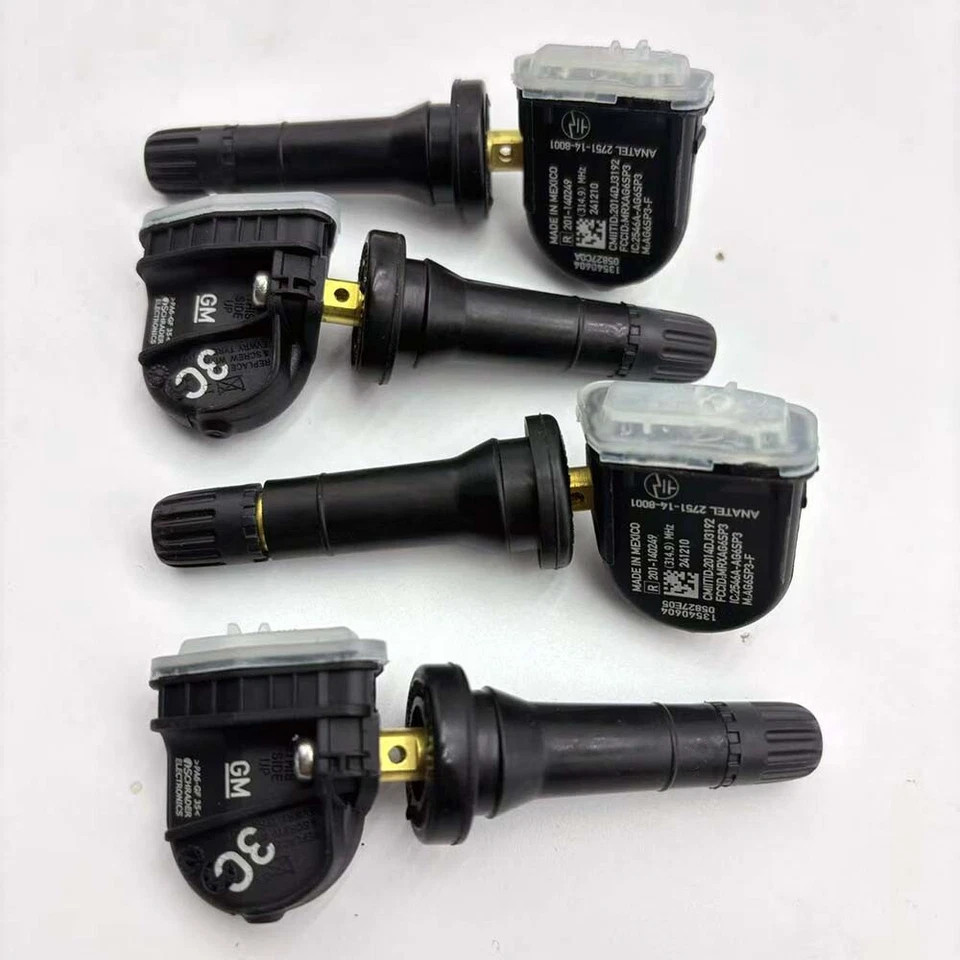 4PCS OEM 13540604 TPMS Tire Pressure Sensor for GMC Chevy Buick Cadillac 2022