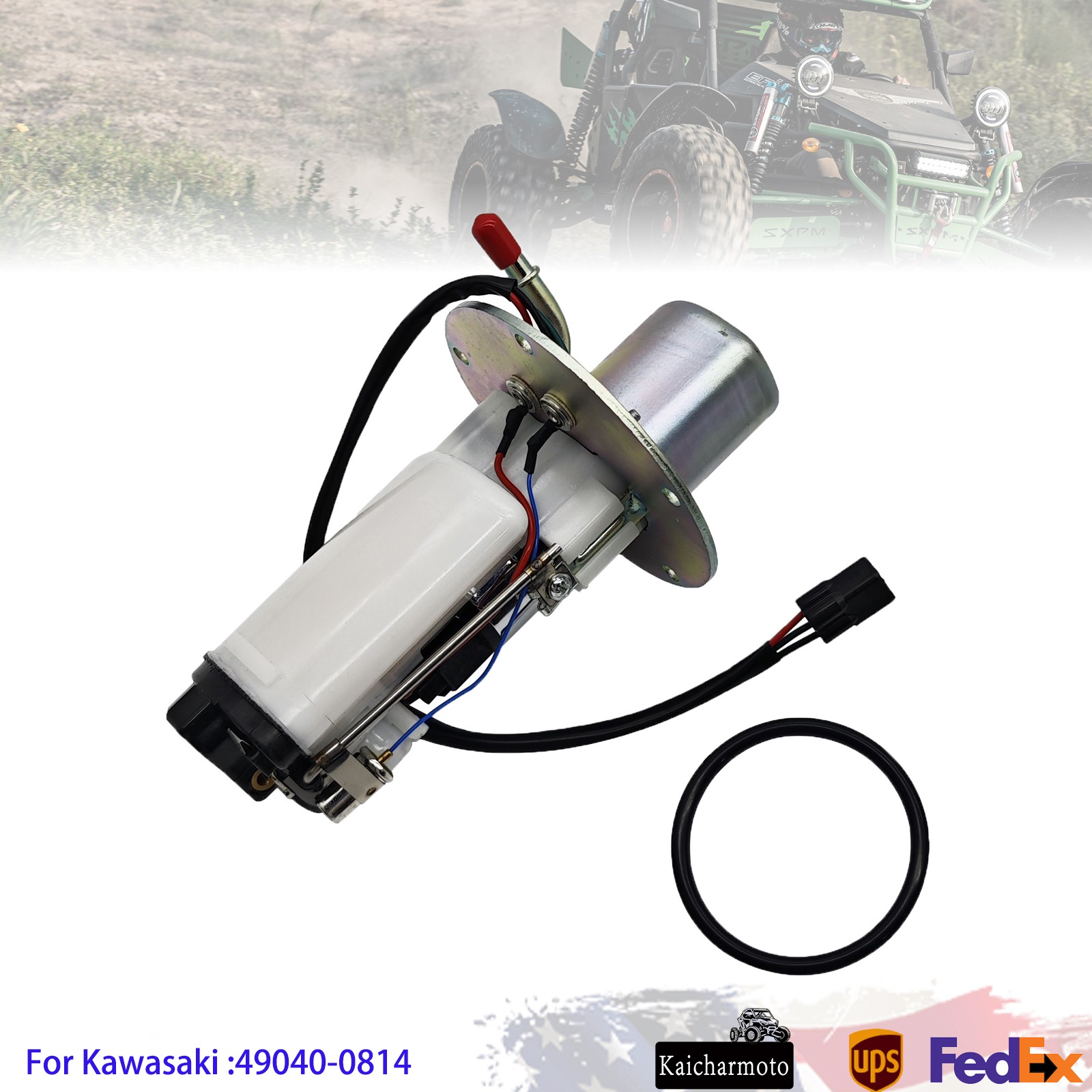 49040-0814 Fuel Pump Assembly For Kawasaki Ninja ZX-6R 6RR ZX636C/D ZX600N 05-06