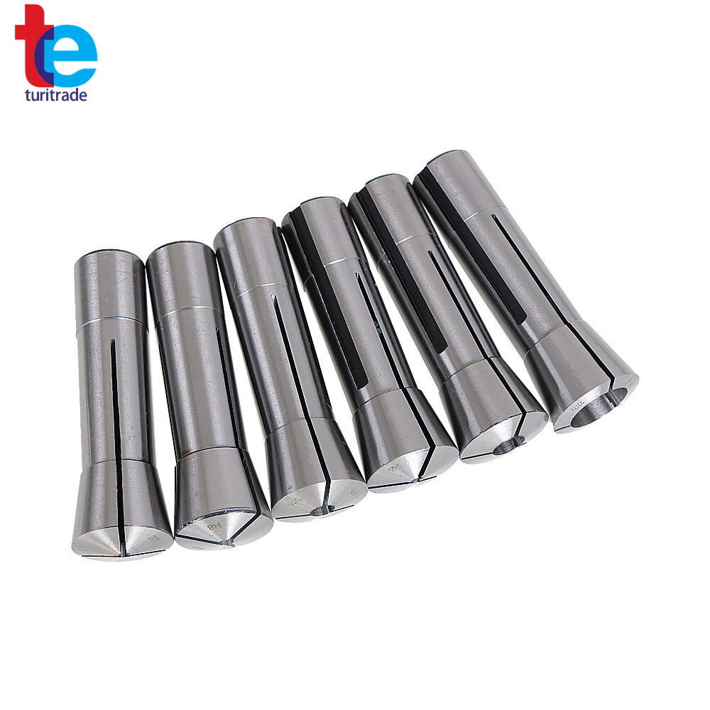 29Pcs R8 Spring Collet Set Fractional 1/32" To 1" High Precision for Bridgeport