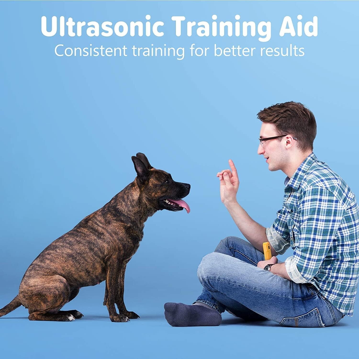 Anti Barking Devices, Ultrasonic Dog Barking Control Devices with 3 Modes-Black