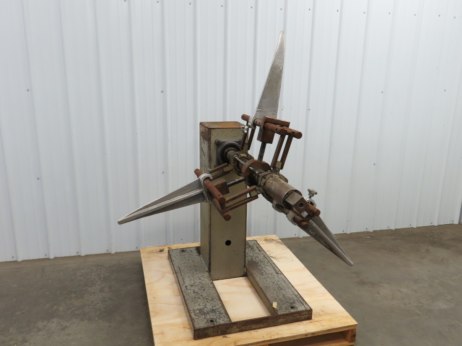 Jaco Coil Reel Uncoiler Feeder Manual Brake 20" ID Manual Tightener Decoiler