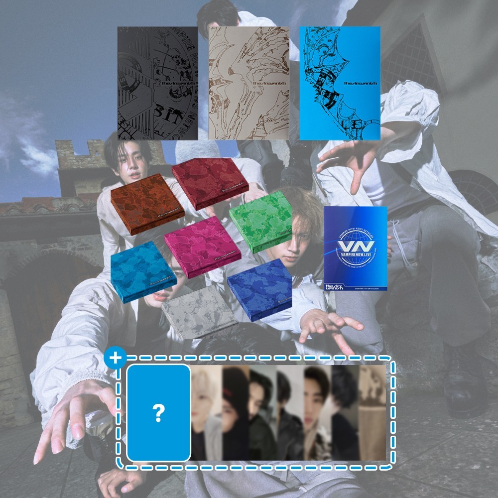 [GIFT] ENHYPEN 7th Mini Album [ THE SIN : VANISH ] STD / FUGITIVES / WA Ver