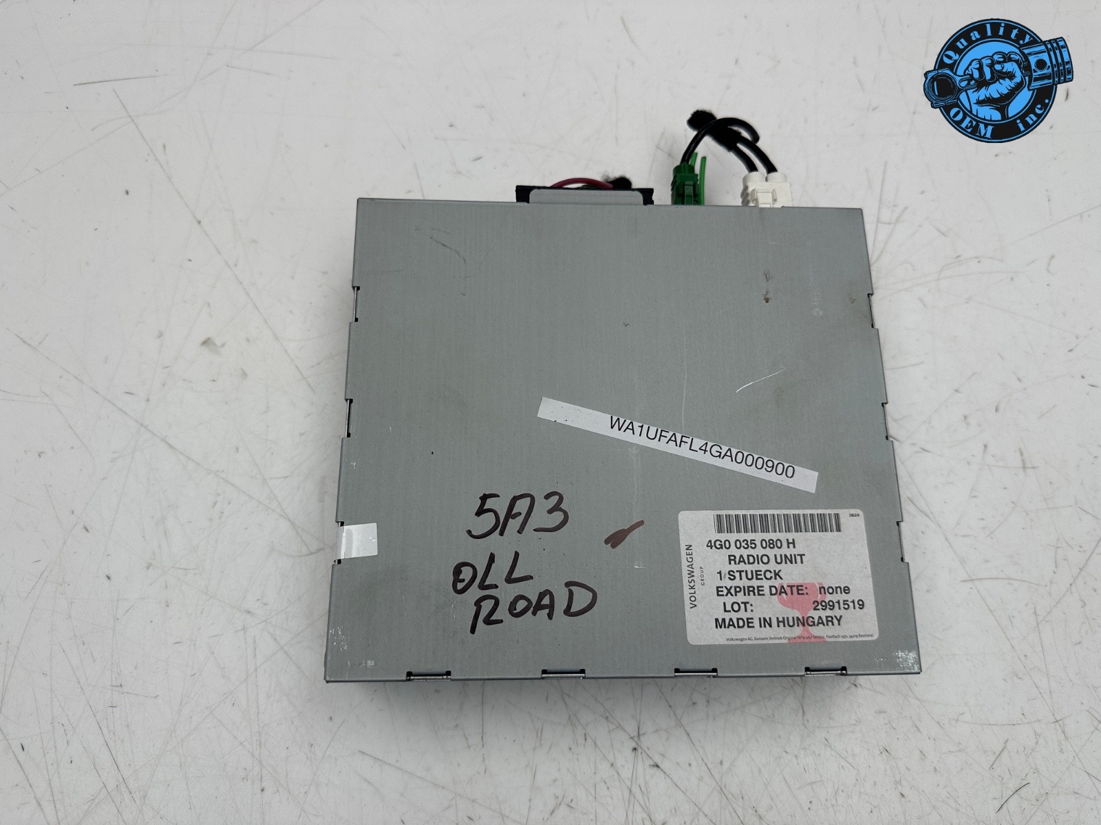 2013-2017 AUDI A4 A6 A7 Q3 S4 S6 S7 ALLROAD RADIO RECEIVER MODULE OEM 4G0035080H