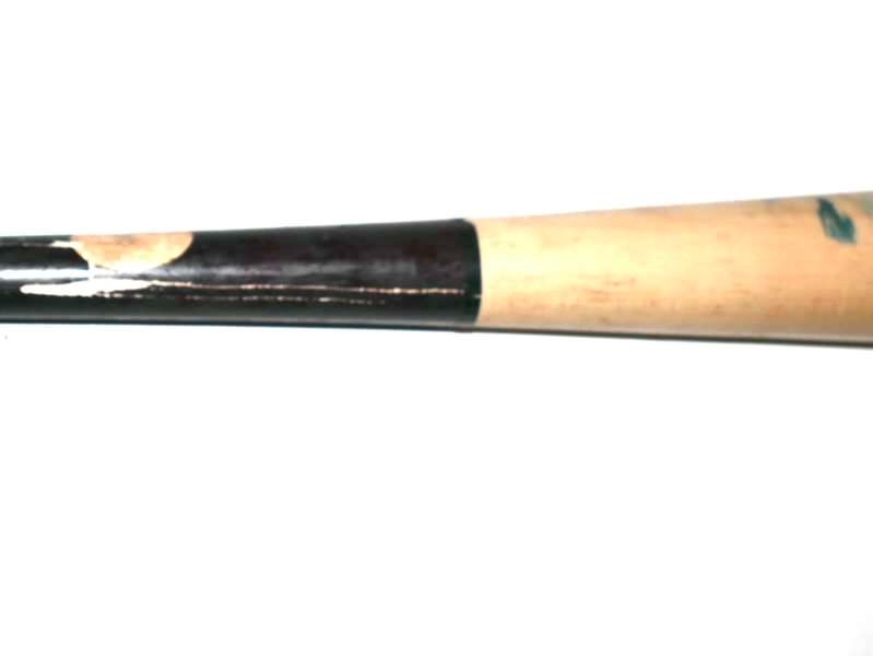 LUKE WADDELL GWINNETT STRIPERS GAME USED LOUISVILLE SLUGGER C271S BAT BRAVES