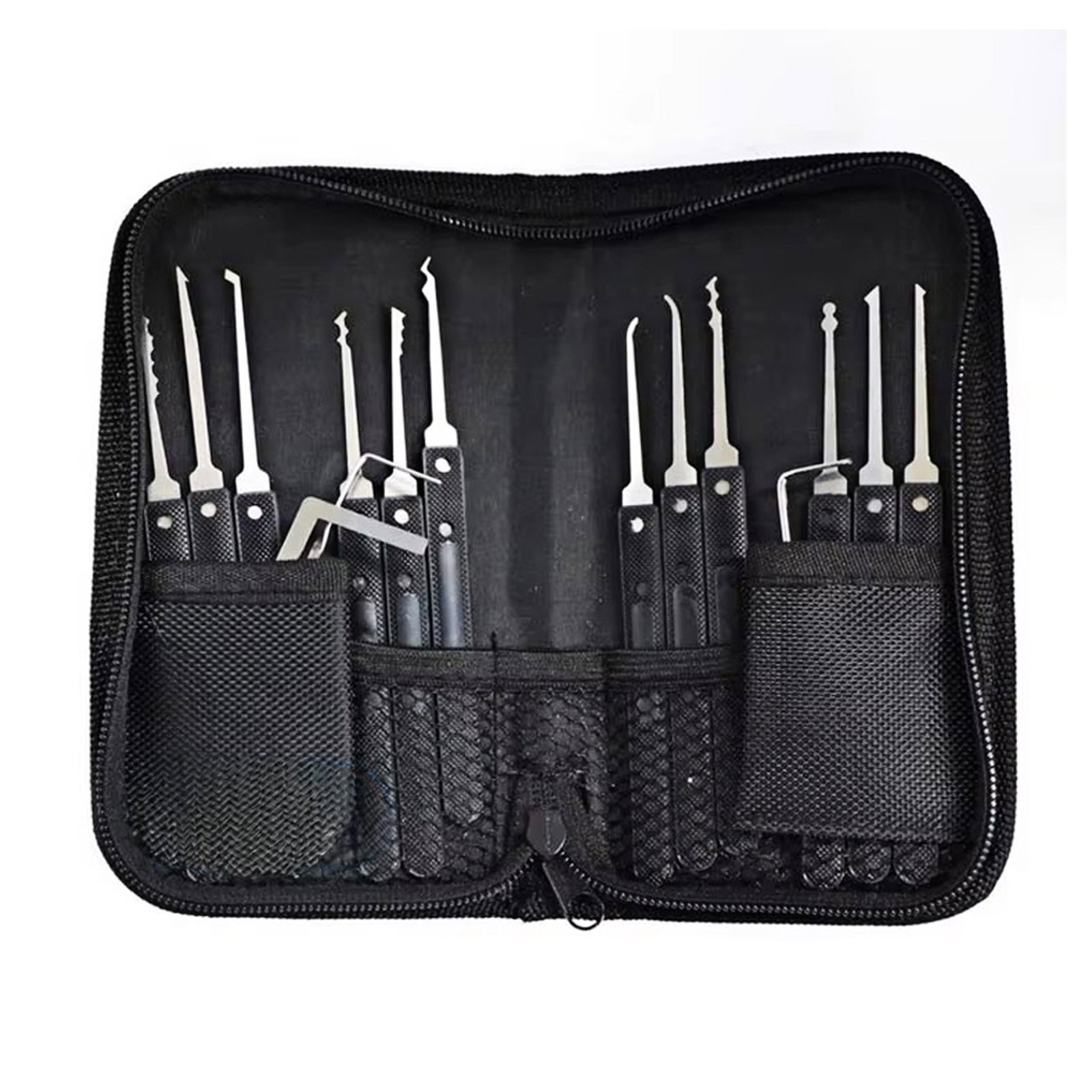 17PCS Tool Kit with Handle Beginner and Locksmith Practice Repair Tool
