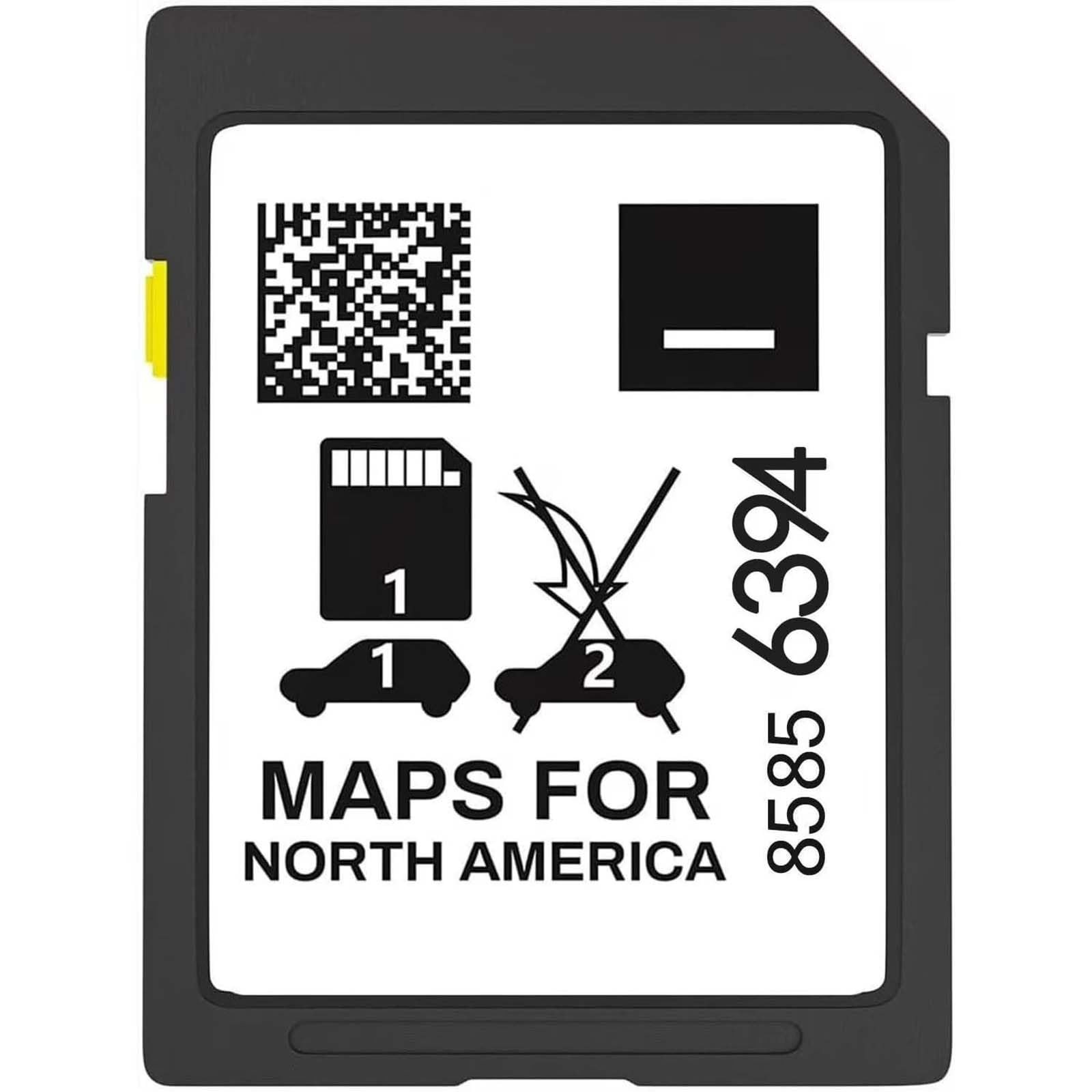 2024 GM Navigation SD Card 85856394 USA Canada Mexico Maps