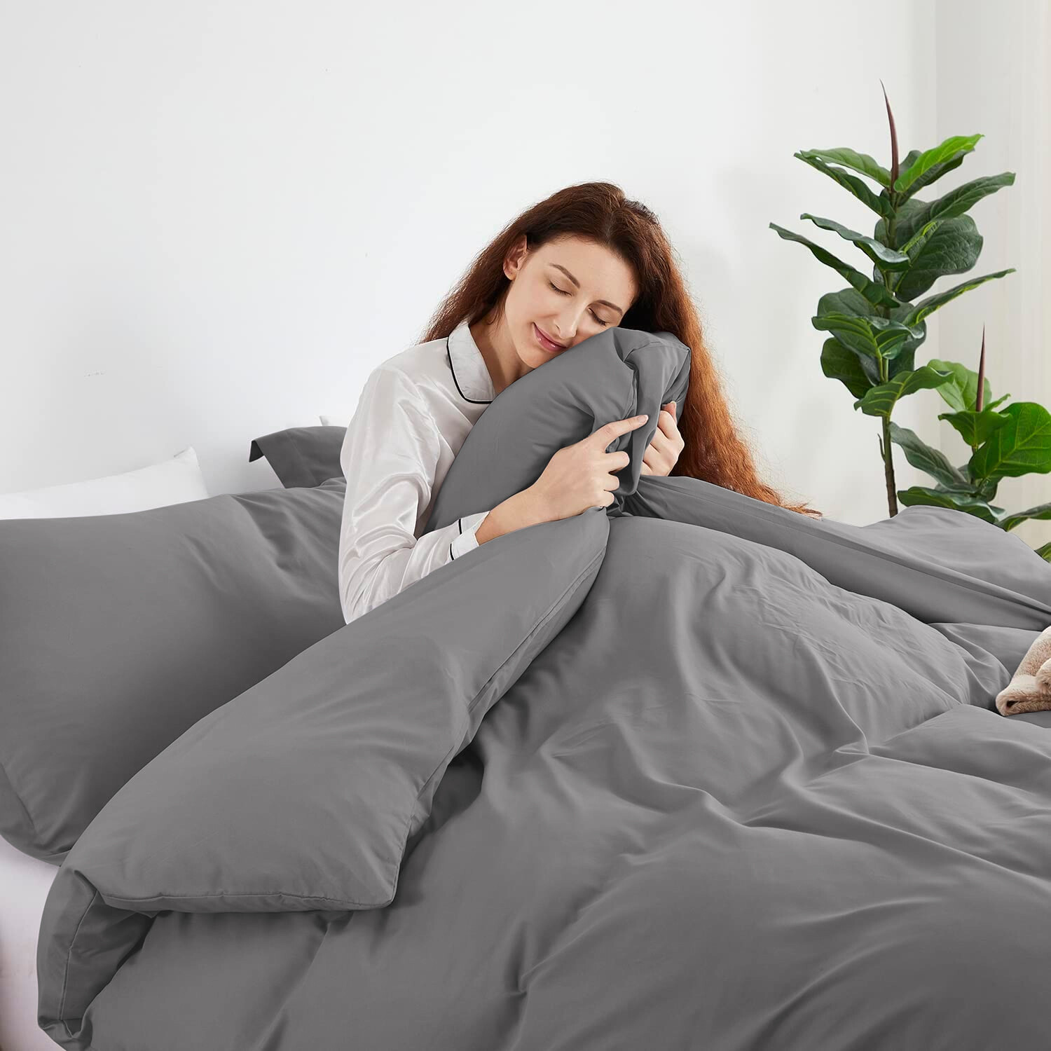 3 Piece Duvet Cover Bedding Set Luxury Comforter Cover Twin Full Queen King Size