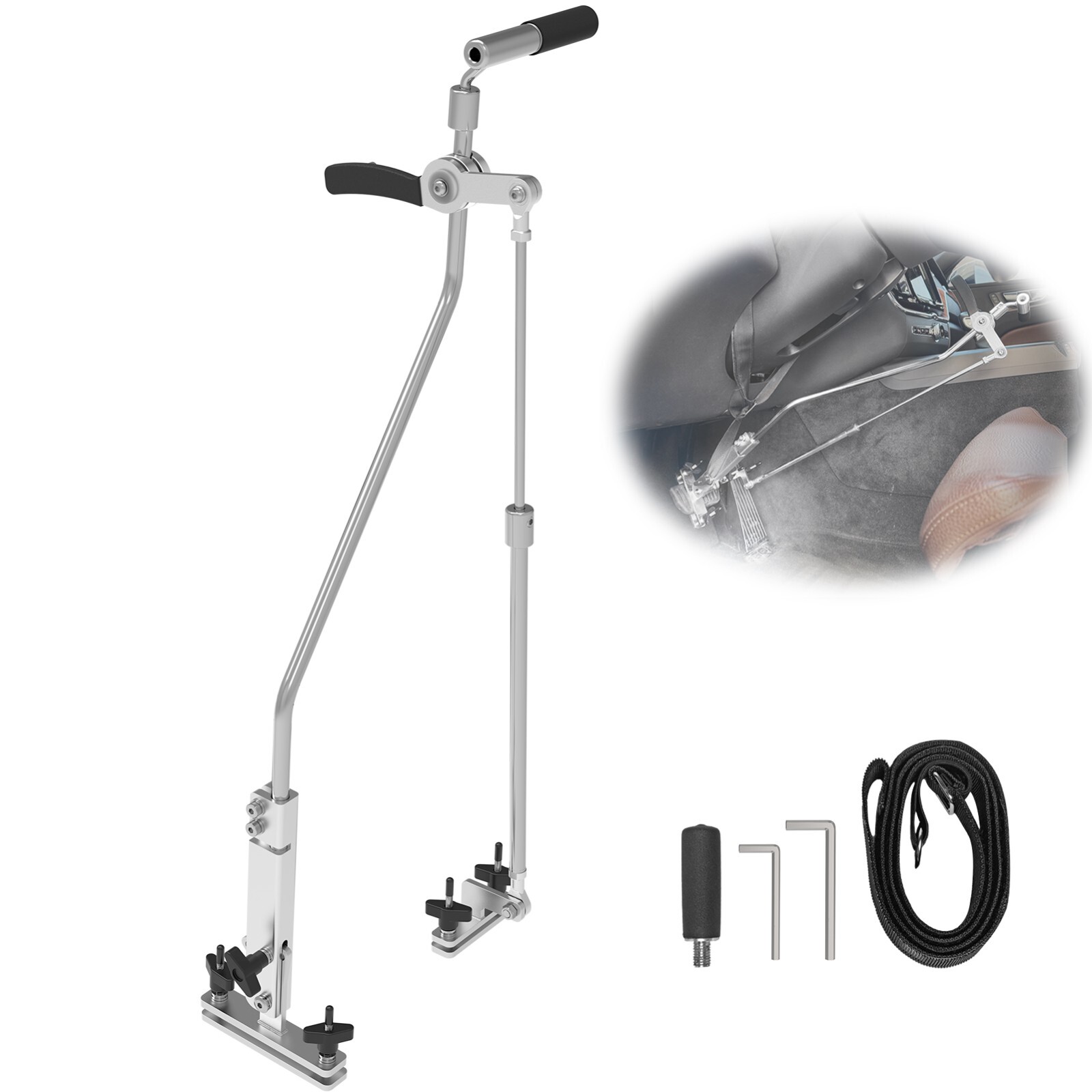 Hand Controls for Disabled Drivers,Push＆Pull Car Handicap Driving Aids Assist