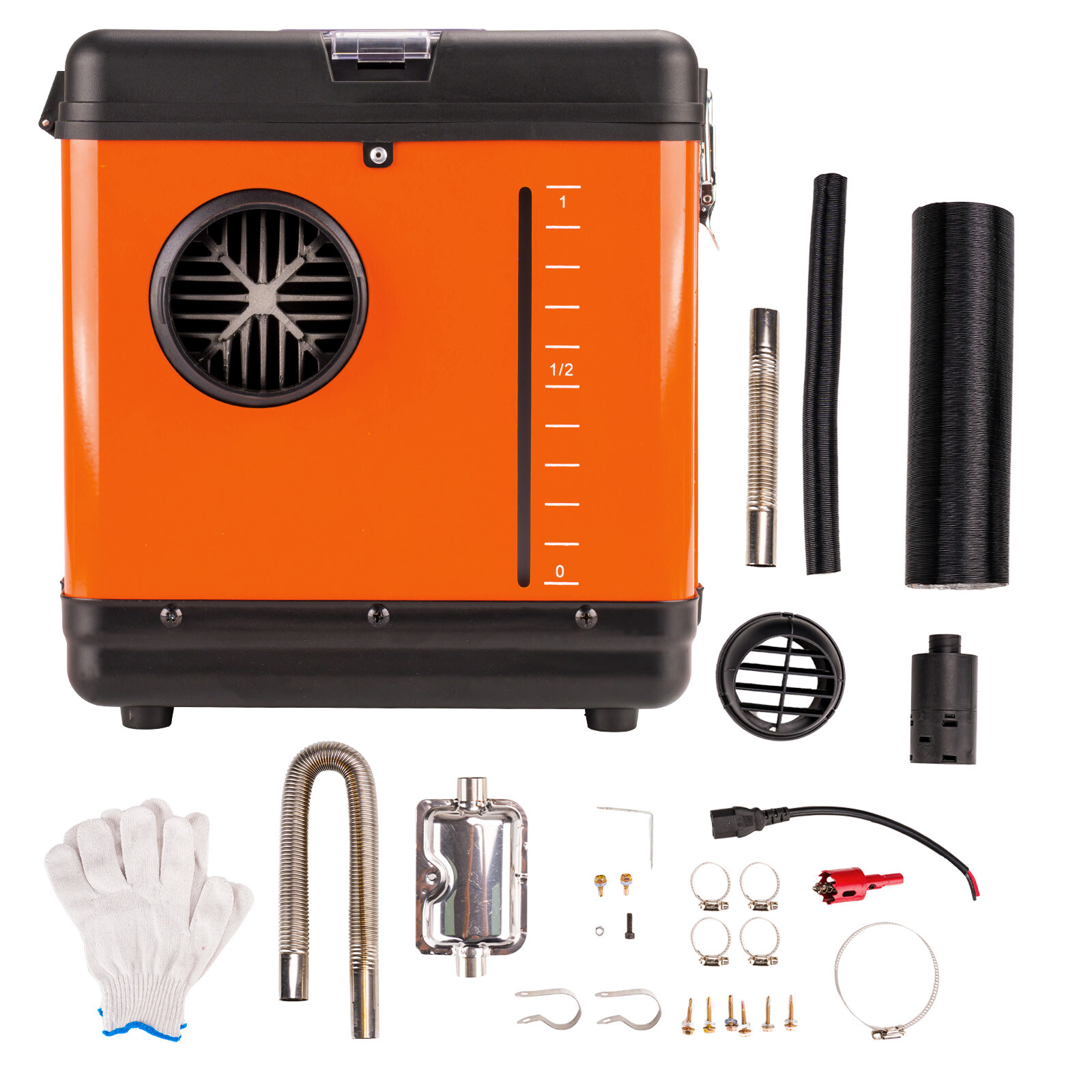 Diesel Air Heater 12V 110V 5KW Portable Toolbox Night Heater Fit For Car Camper