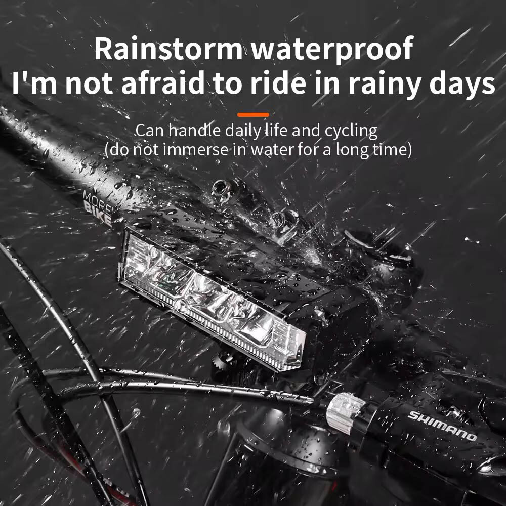 Waterproof Super Bright LED Bike Light USB Rechargeable Bicycle Front Headlight