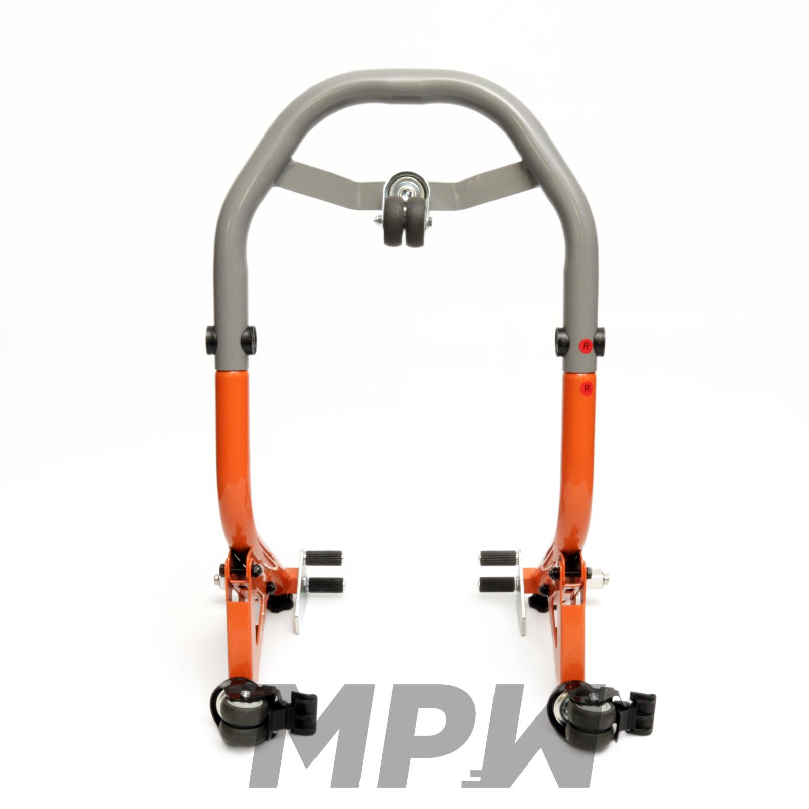 MPW Race Dept Motorcycle Mobile Dolly Front Paddock Stand K Type