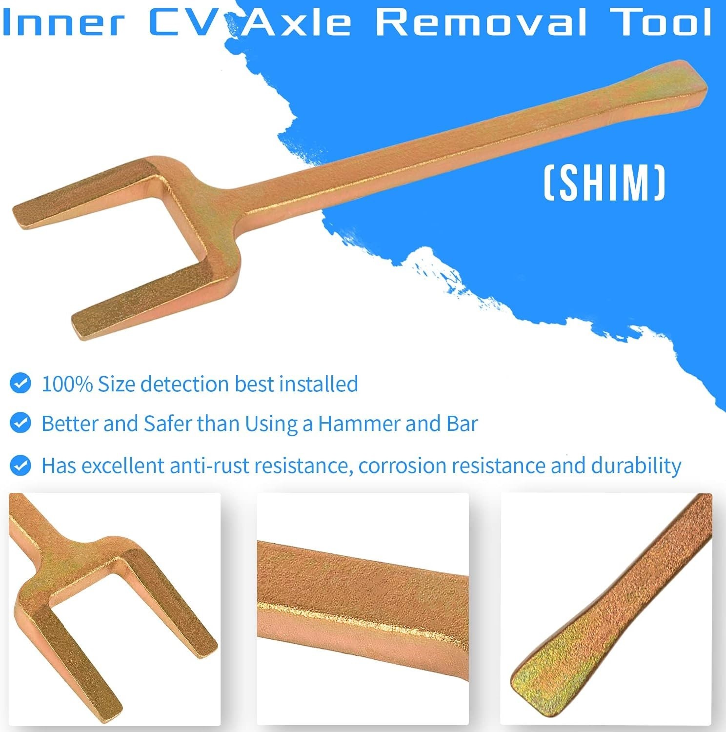 Inner CV Axle Removal Tool Popper Puller for Front Wheel Drive FWD Half Shaft