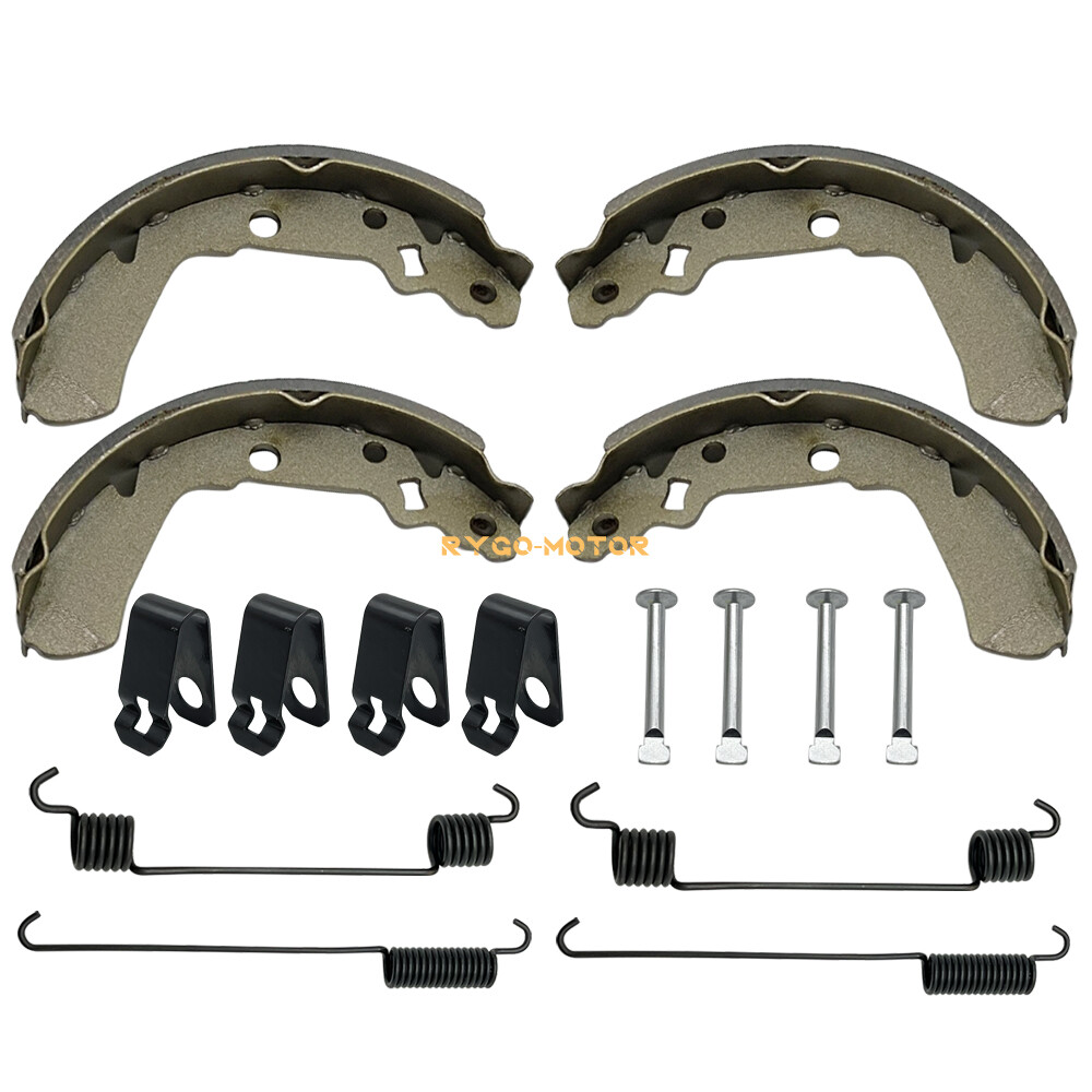 Front & Rear Brake Shoes Kit for Suzuki King Quad 300 LTF4WDX LTF300F 1991-2001