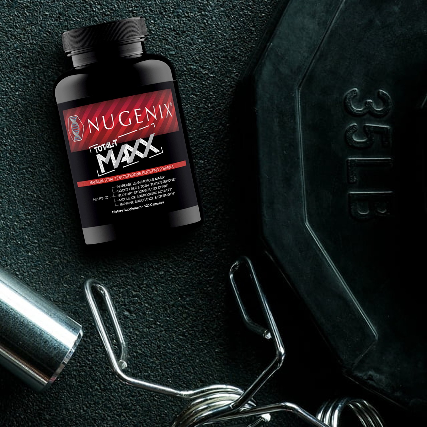 NUGENIX TOTAL-T MAXX - Zinc - Testosterone Booster, Energy, Stamina, Performance