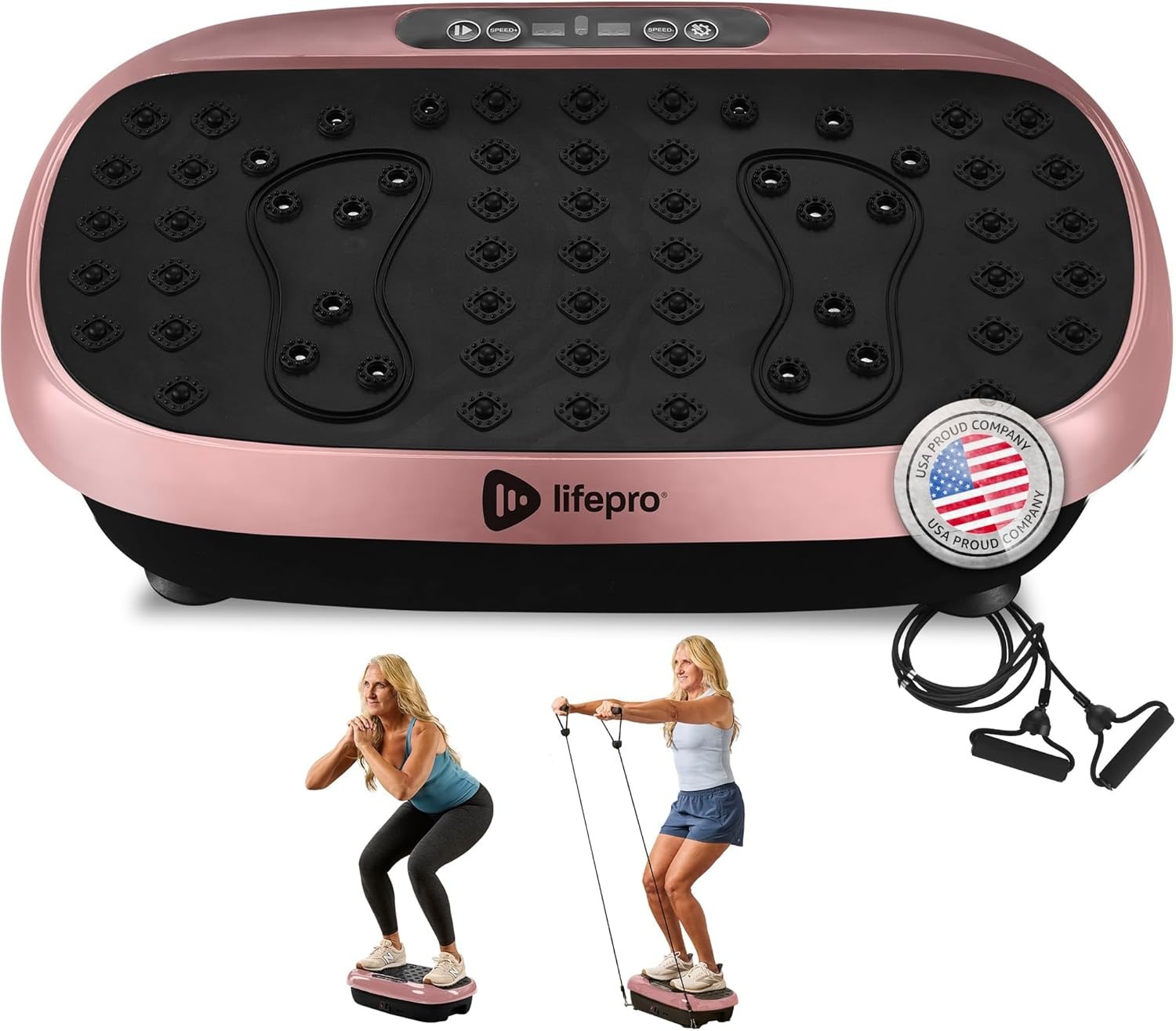 LifePro Vibration Plate Exercise Machine for Weight Loss & Lymphatic Drainage