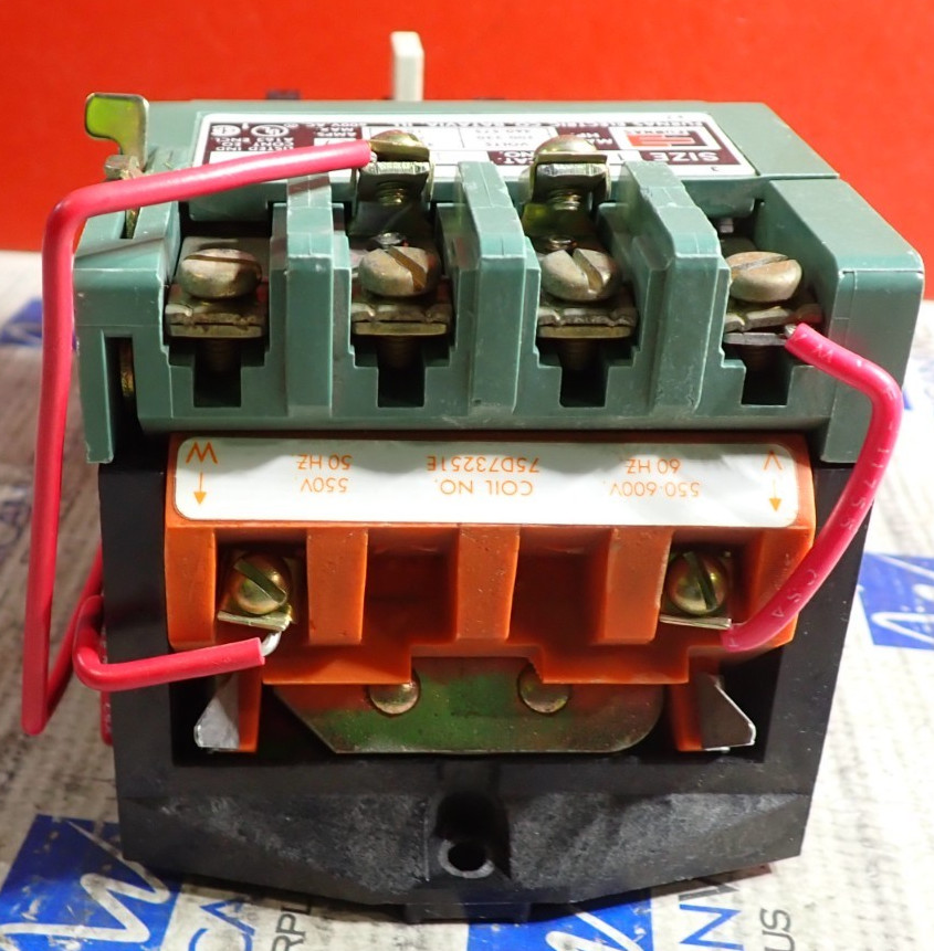 Furnas 14DF320E Size 1 Starter 27 Amp 600VAC w/ 550-600V Coil 10 HP TESTED S930