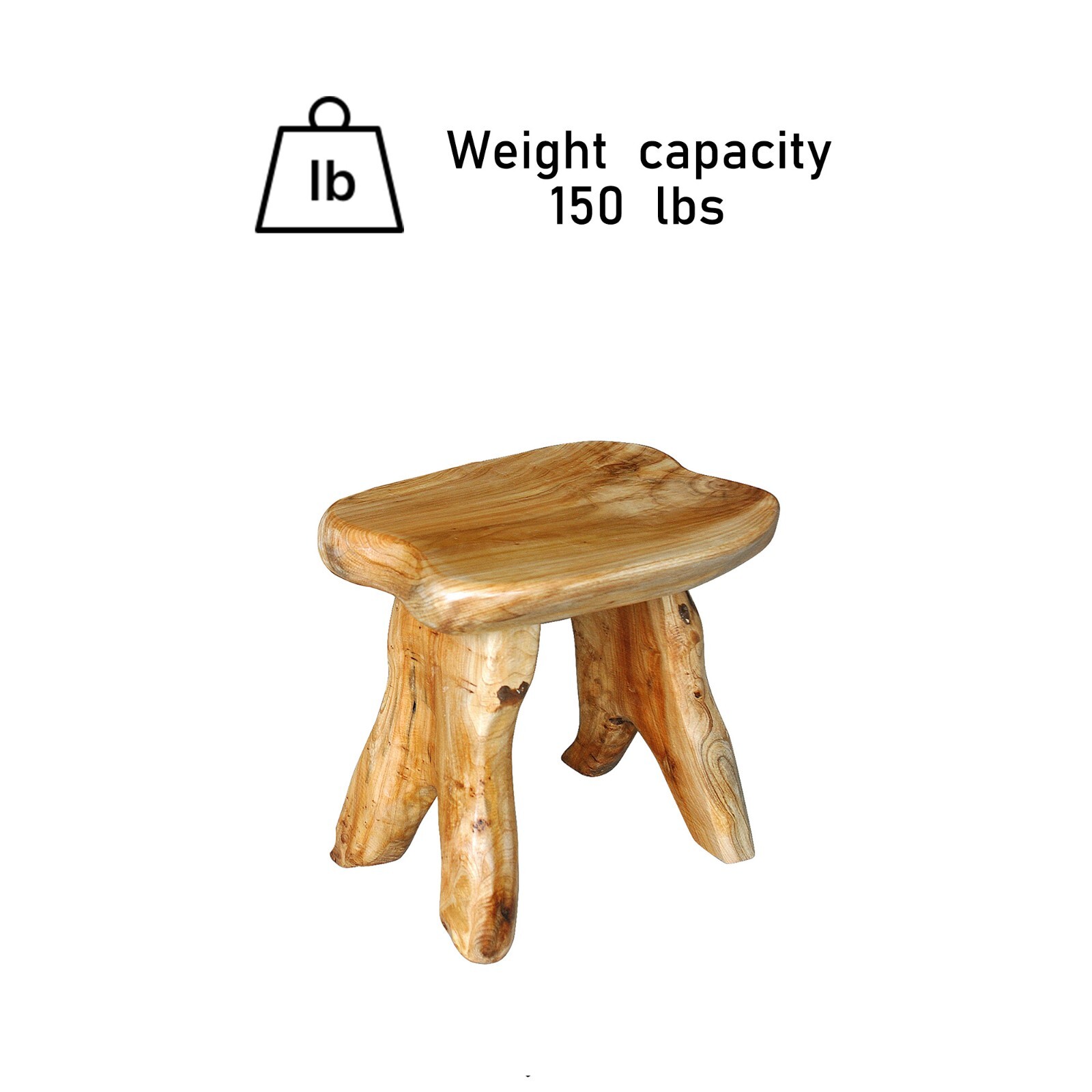 Live Edge Cedar Bench Rustic Wood Entryway Bench Farmhouse Stool Side Table Gift