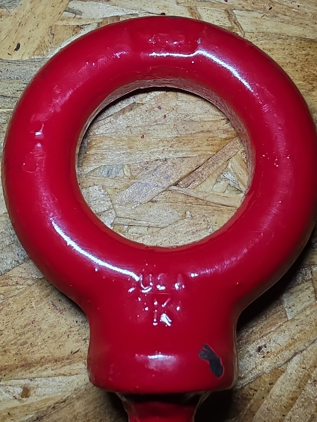 5/8" x 1-3/8" Eye Bolt 8mm Thread 1-3/4" ID 2-1/2" OD Heavy Duty Lifting Bolt