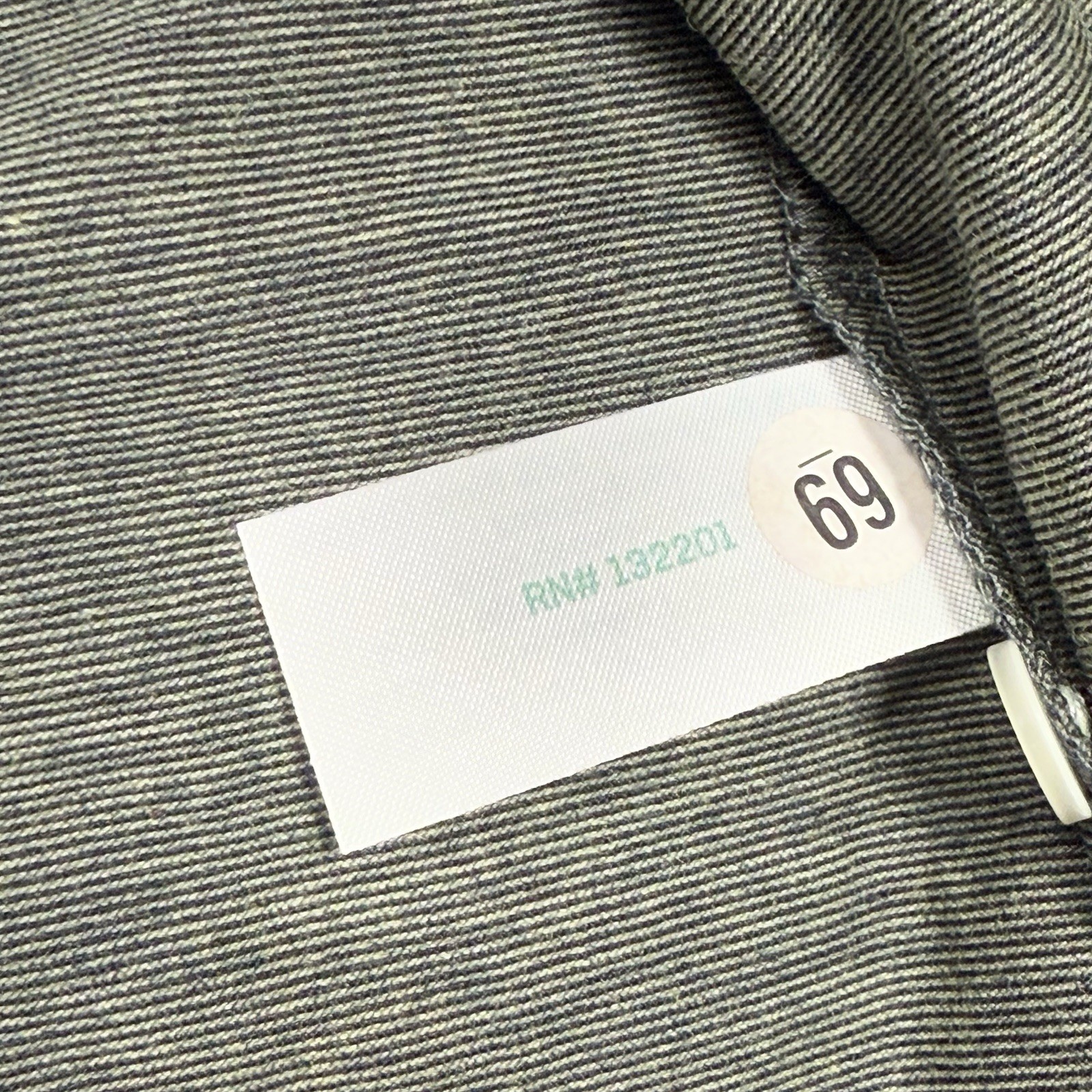 Criquet Performance Polo Shirt Mens Medium Olive Green Stretch