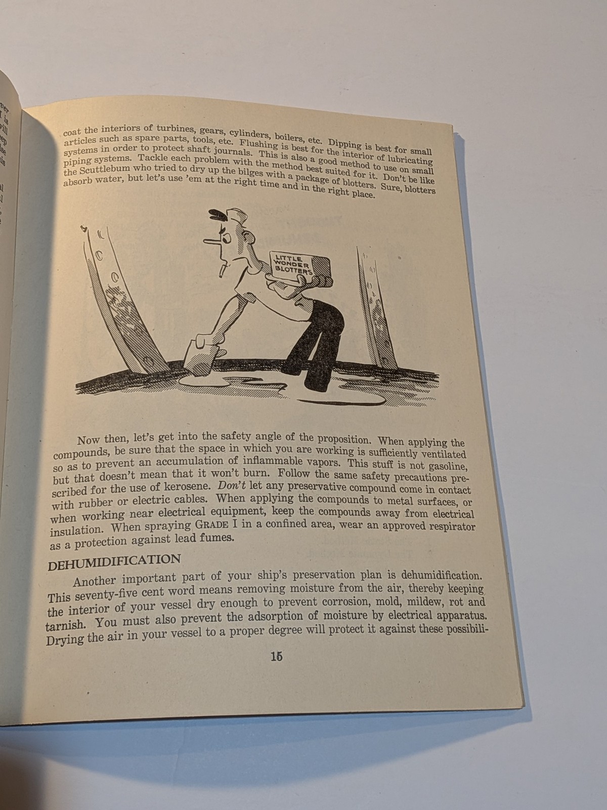 WW2 Era US Navy Pointers On Keeping The Fleet Bureau of Ships 1946 Book