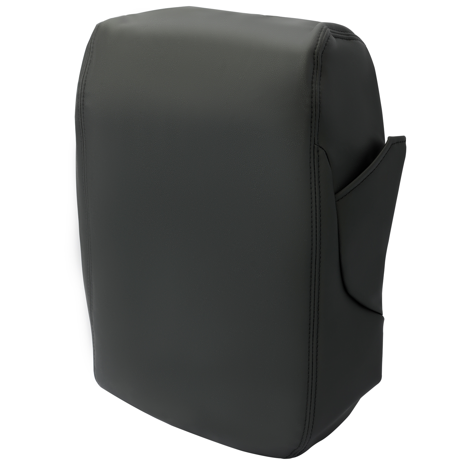 For 2007 08-14 Chevy Silverado 1500 2500 Leather Armrest Console Jump Seat Cover