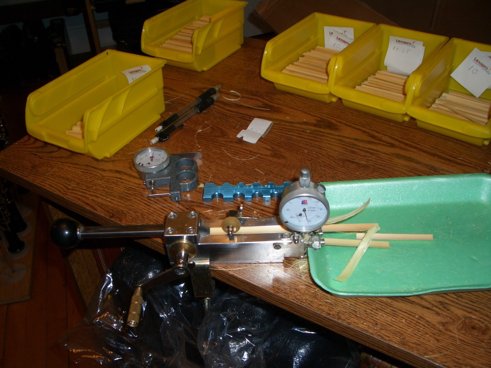 20 Gouged Oboe Reed cane 10.75 Diameter