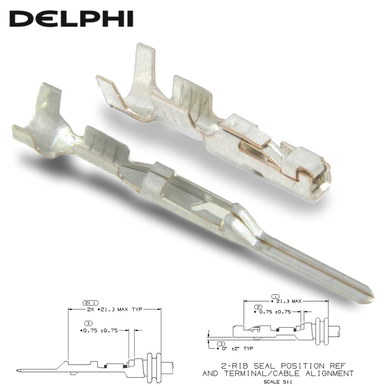 Delphi 14-Pin 15AMP GT 150 Gauge 16 18 GA Wire Kit 14-Conductor Sealed Connector