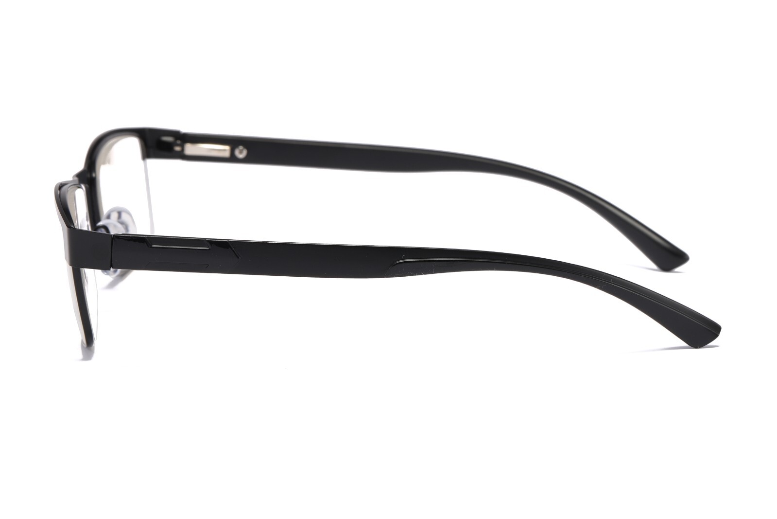 4 PK Mens Rectangular Blue Light Blocking Reading Glasses Spring Hinge Readers