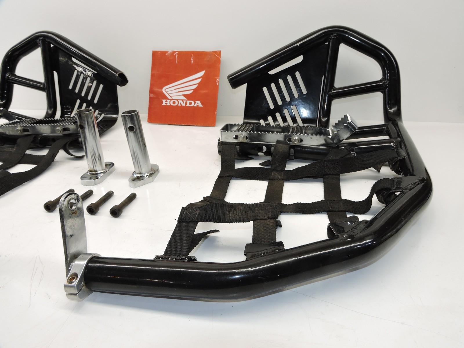 🔥 06+ TRX450R TRX 450R 450ER Propeg Pro Peg Nerf Bars Nerfbars & Heelcups 🔥