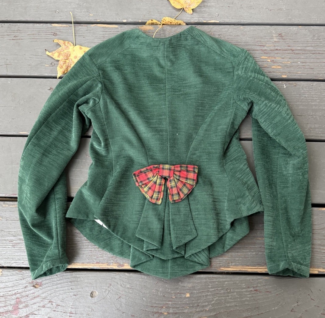 Victorian Christmas Costume 3-Piece Dickens Caroler Dress Bodice Skirt Set