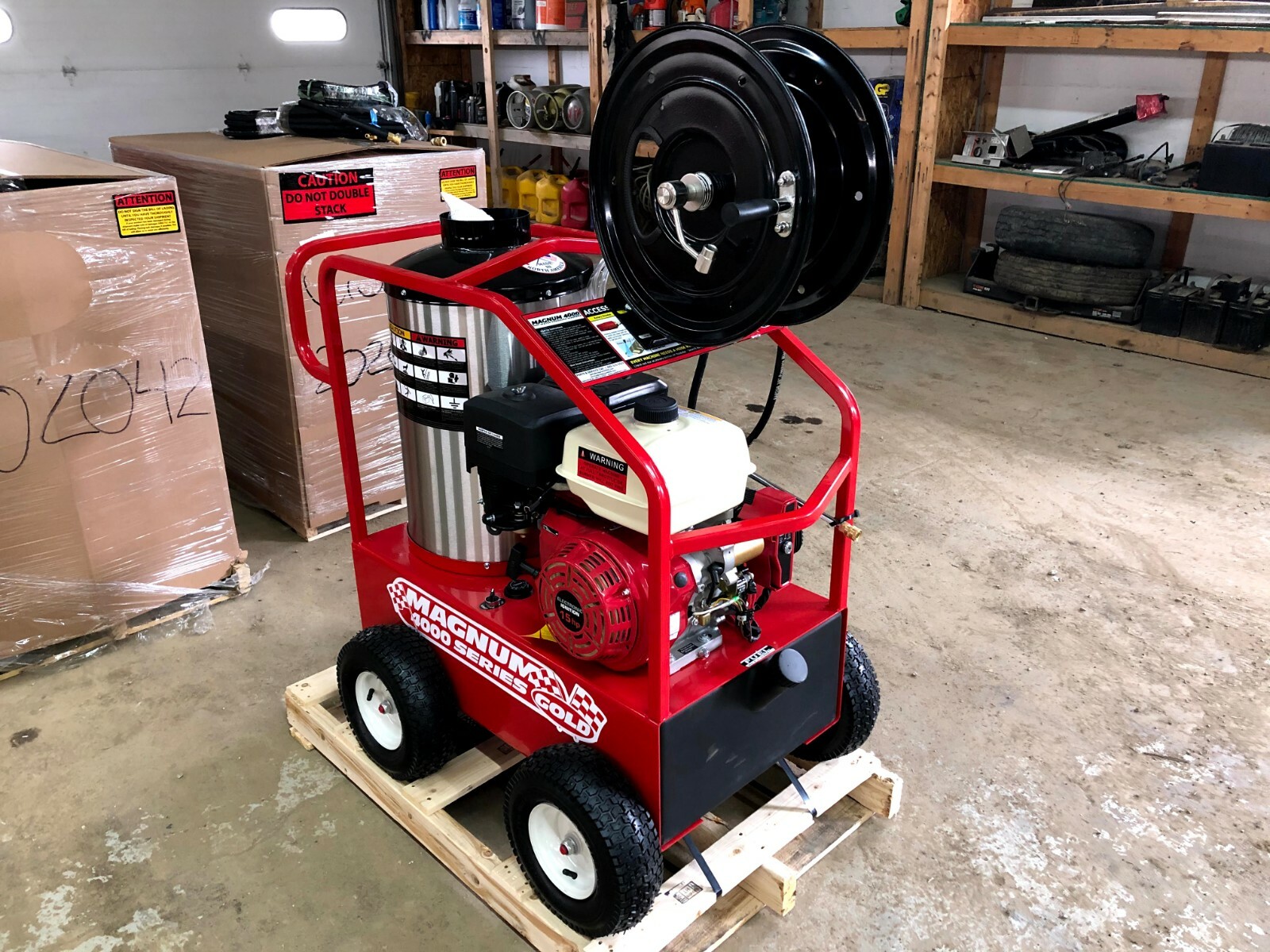 NEW- 2022 Easy-Kleen Magnum 4000 Series Hot Water Pressure Washer Burner Diesel