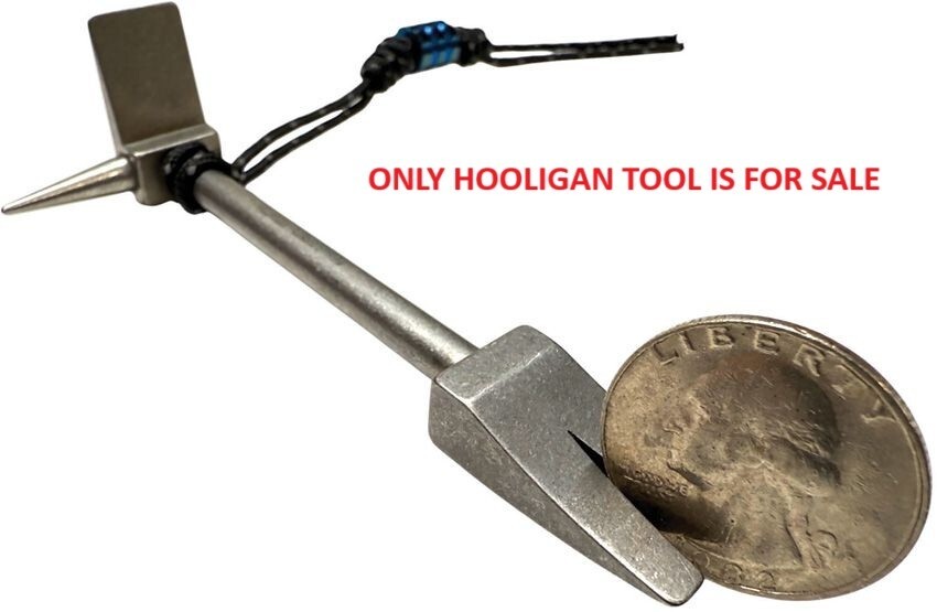 Maratac Hooligan Tool 4" Duckbill Incline Tapered Peak Nail Puller Pry Tool USA