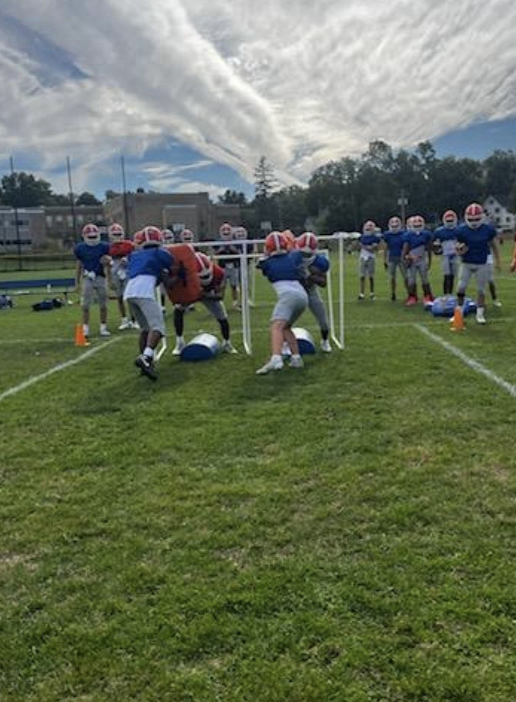 Portable Football Lineman Chute