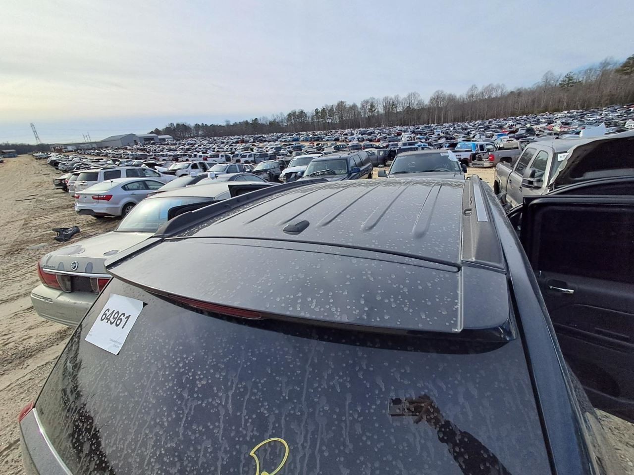 2017 Compass Driver Side Curtain Roof Airbag Used OEM 95000 Miles 253-03327L