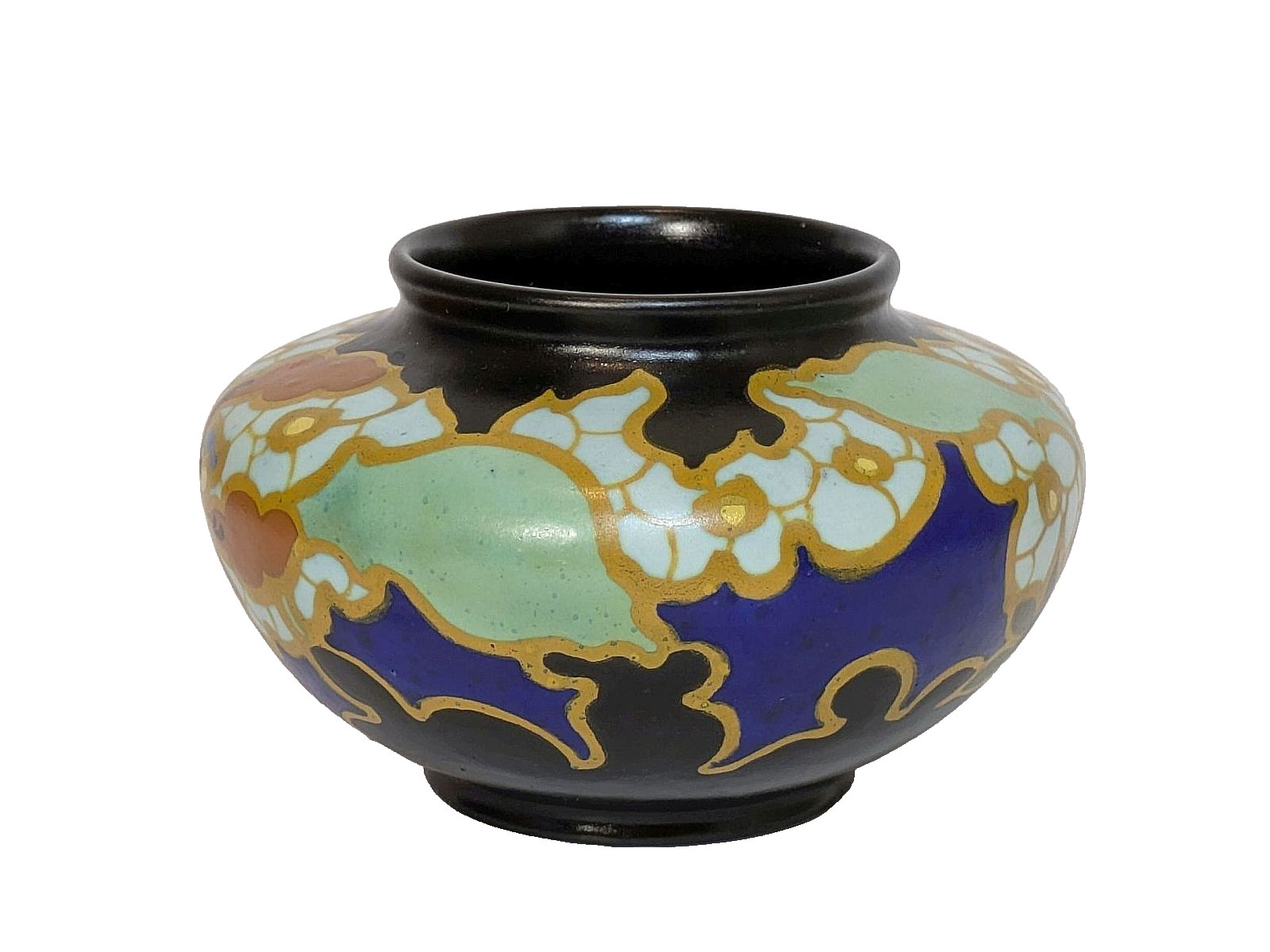 Regina Pottery Gouda Art Deco “Orchis” Bowl