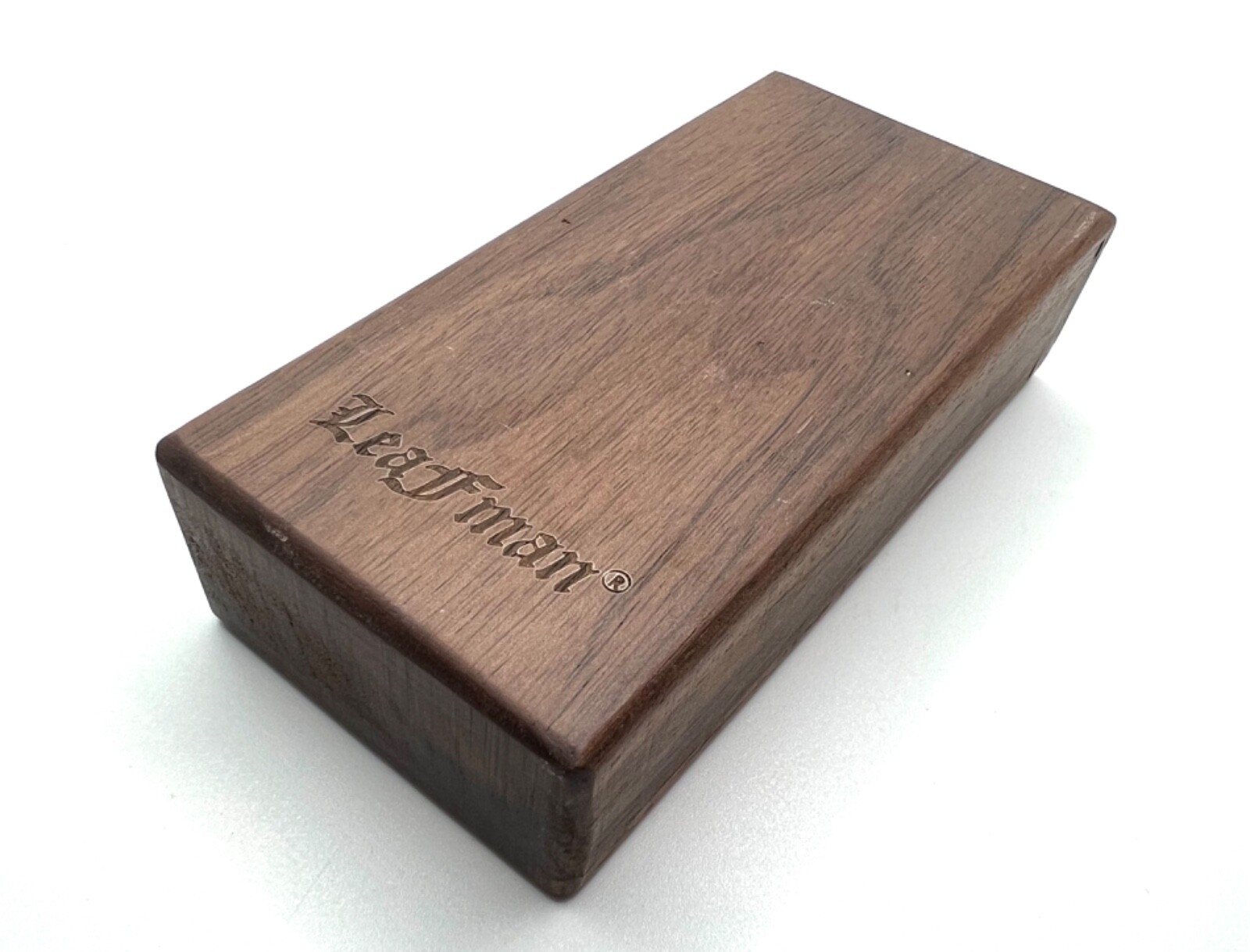 Wood Dugout (LEAFMAN) With Self Cleaning Pipe And Pipe Cleaner SAME DAY SHIP