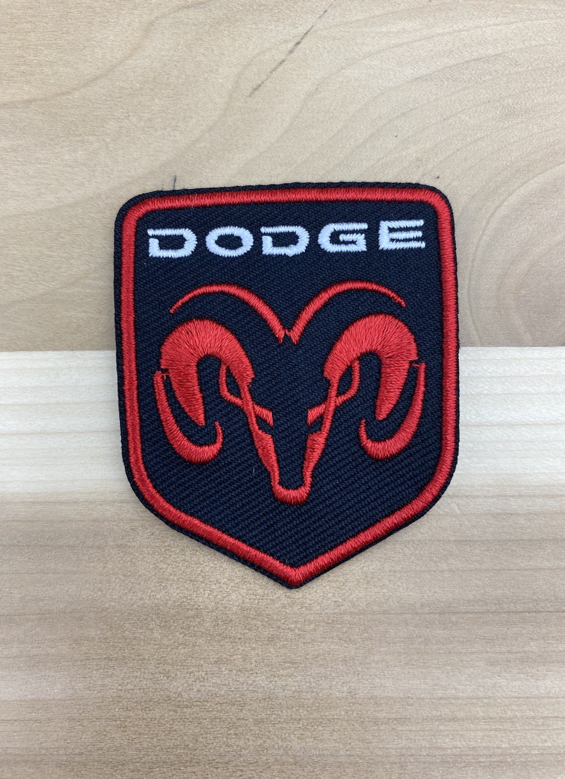 Embroidered Dodge Iron on Patch 2.5” Free Shipping